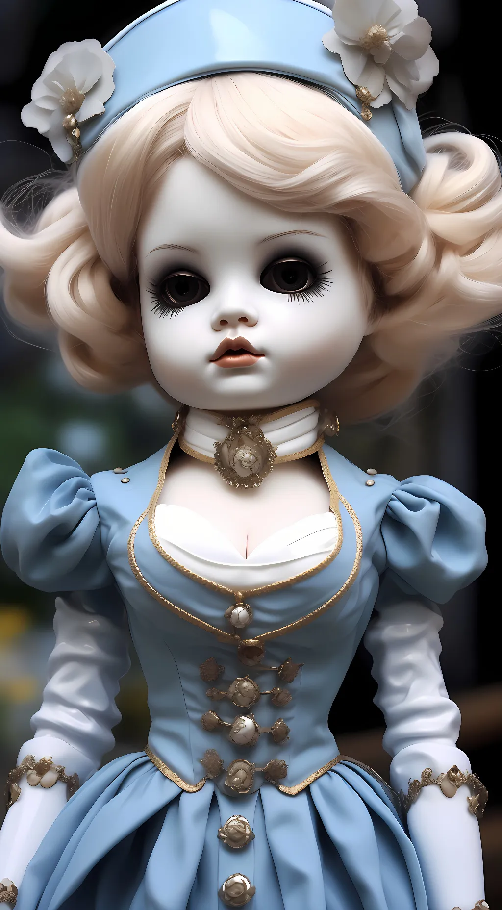 ai character: Rose background