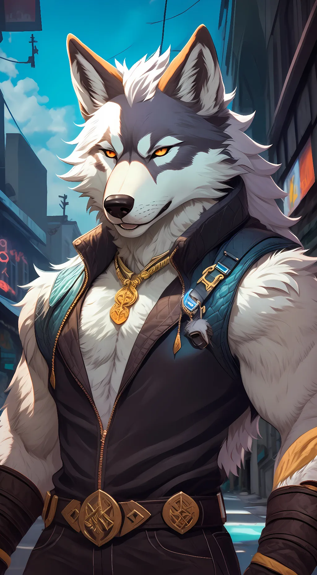 ai character: Shez background