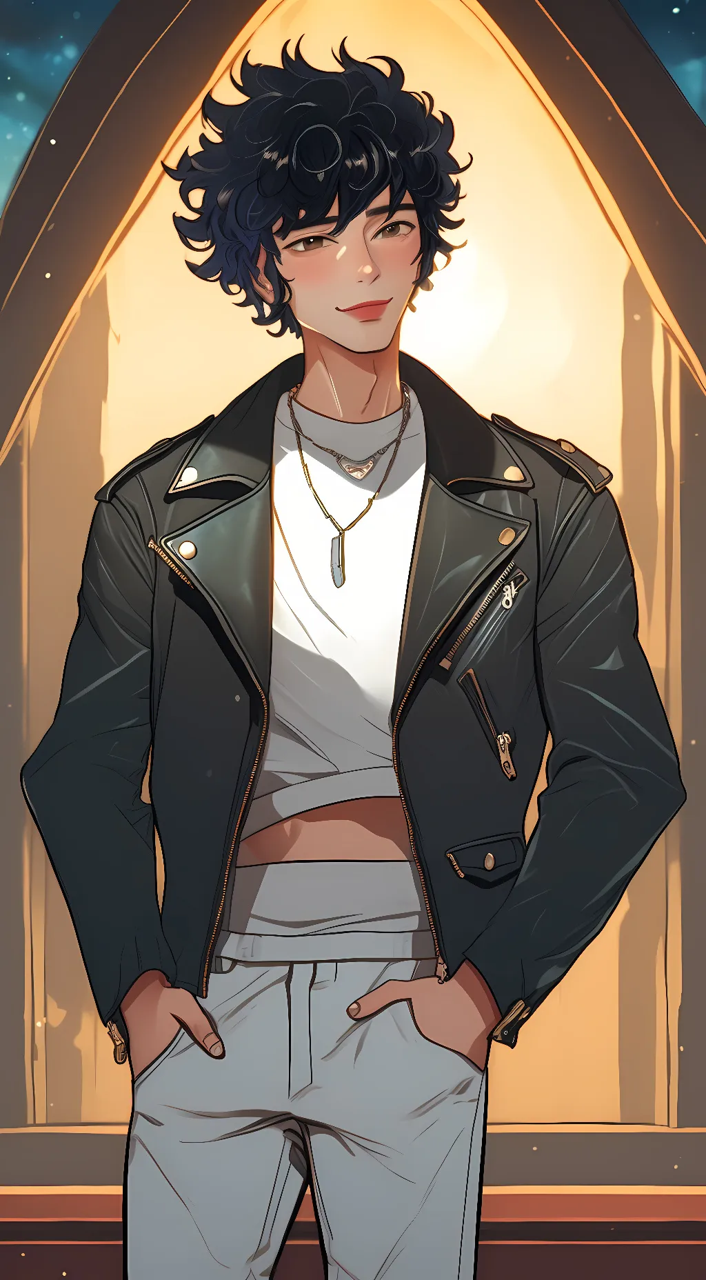 ai character: Larri (Larray) background