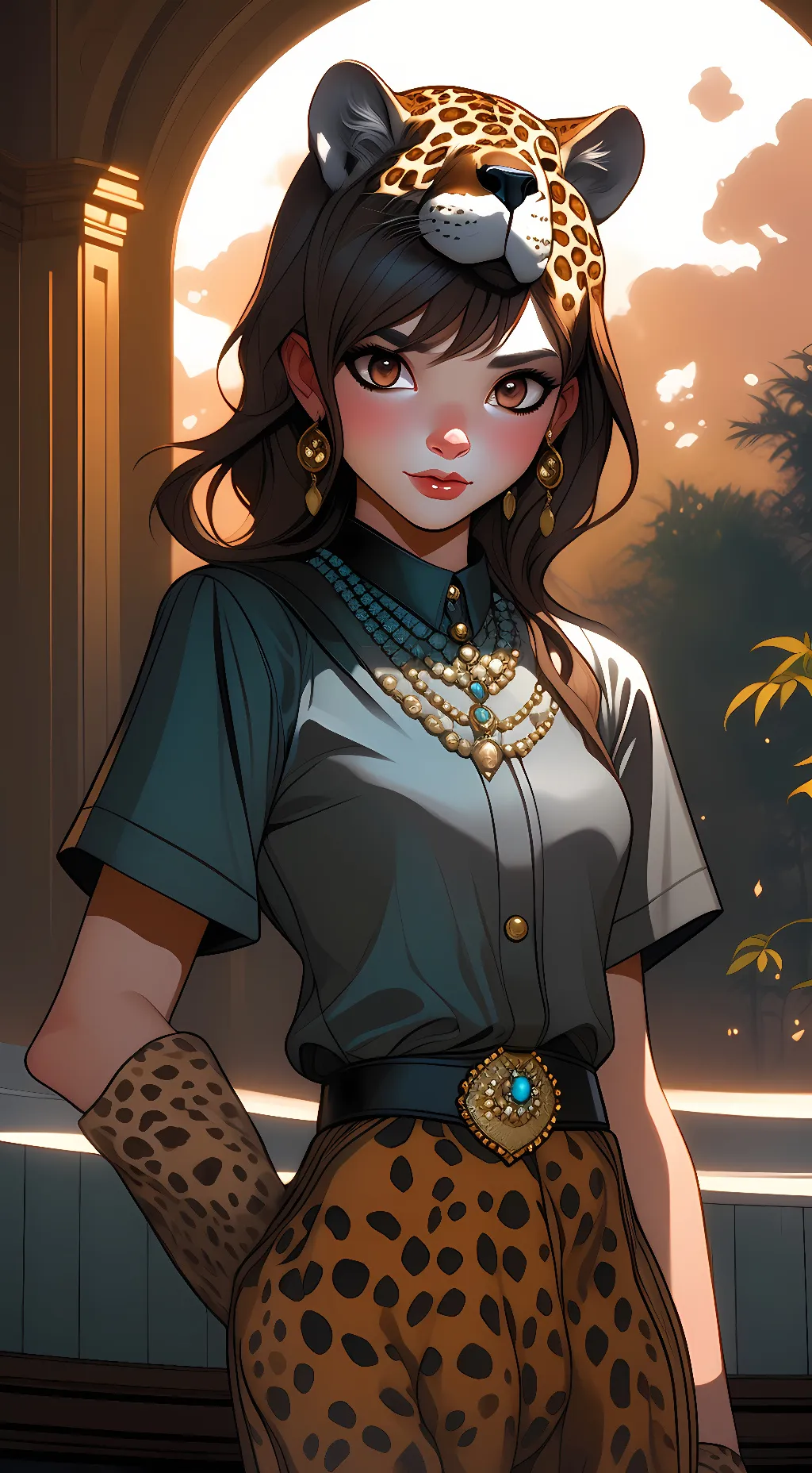 ai character: zera background