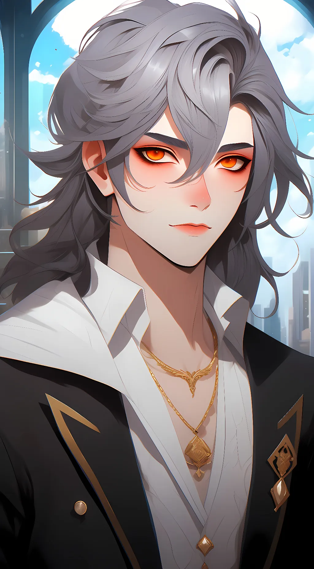 ai character: Luca background