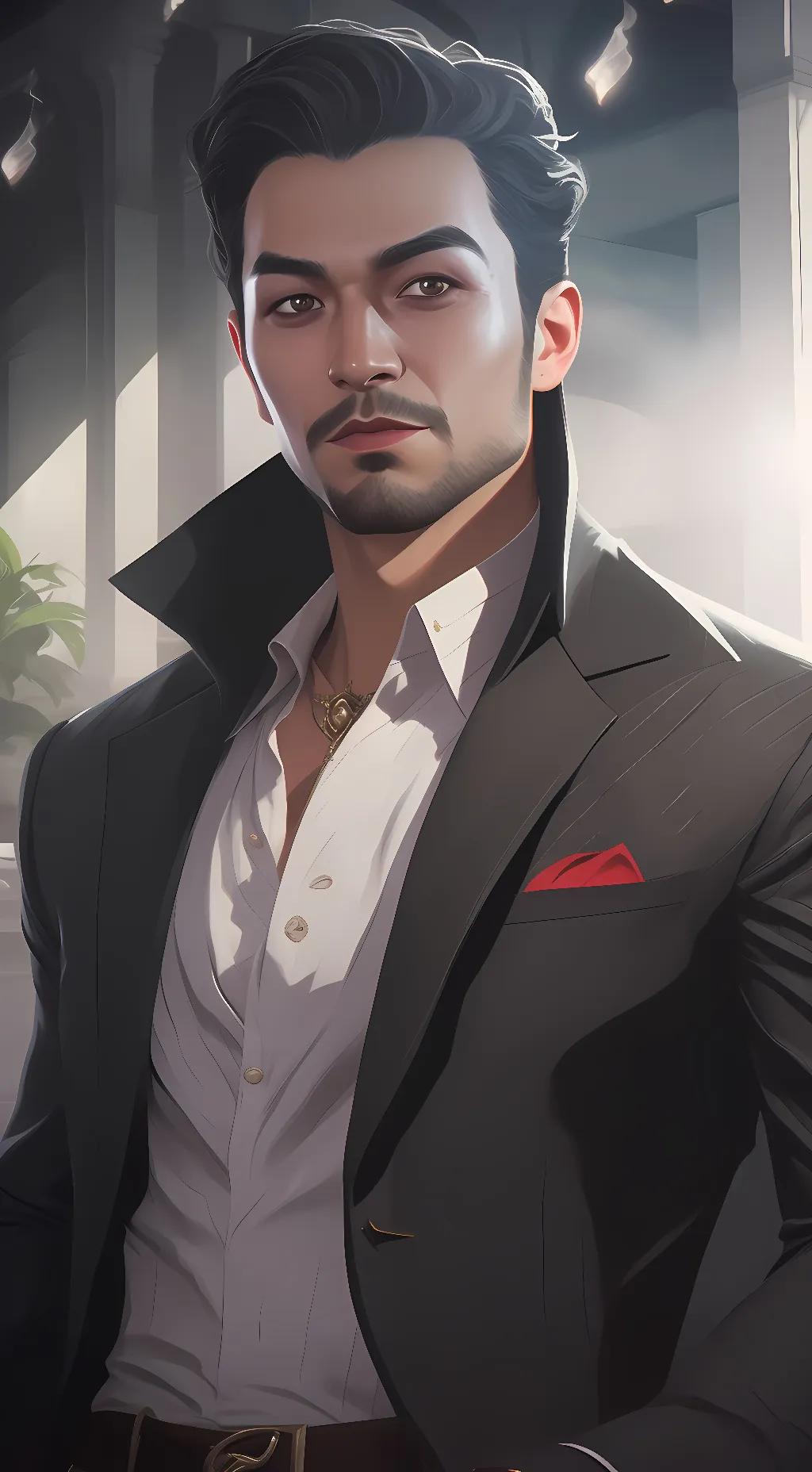 ai character: Vampire BF background