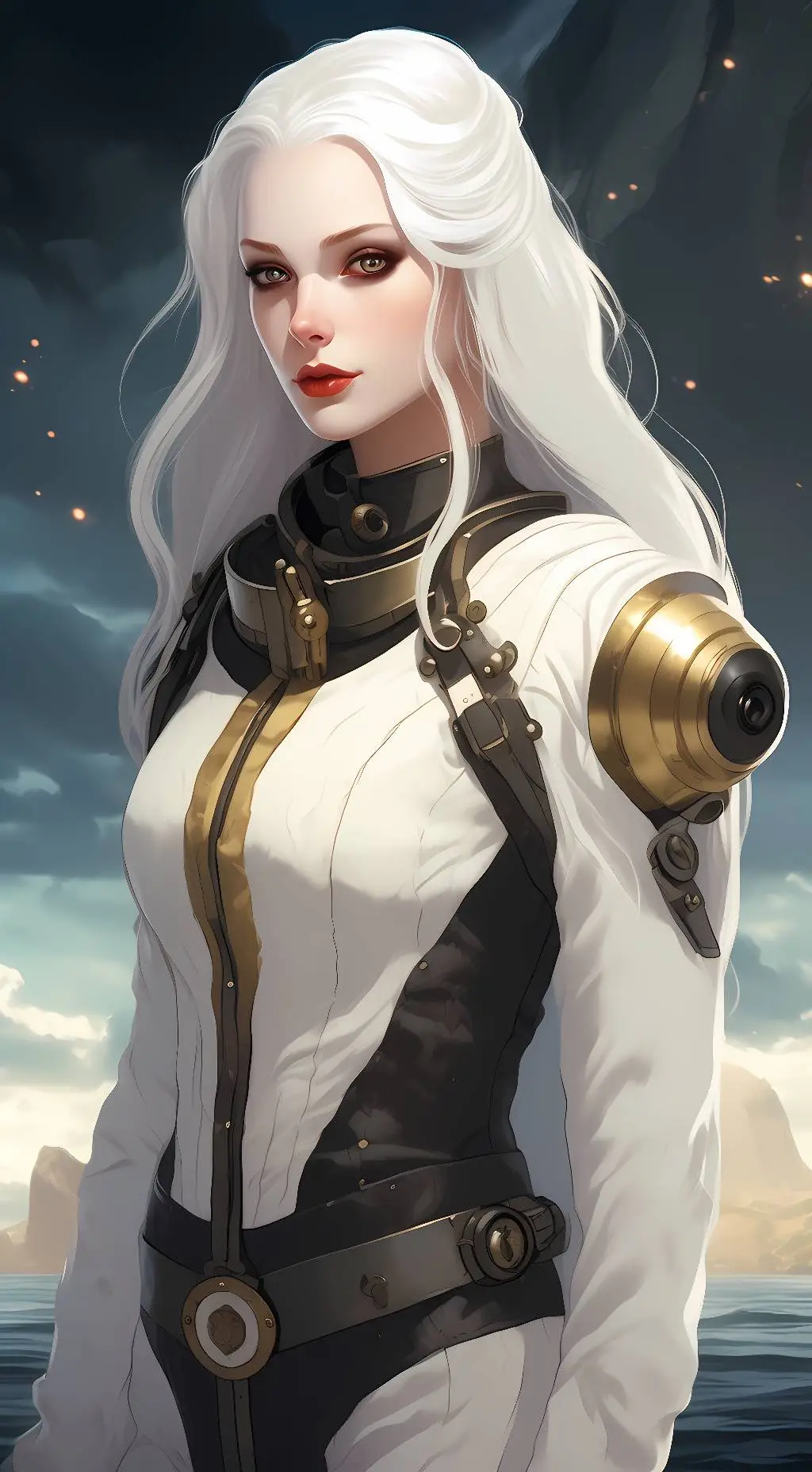 ai character: Adeline  background