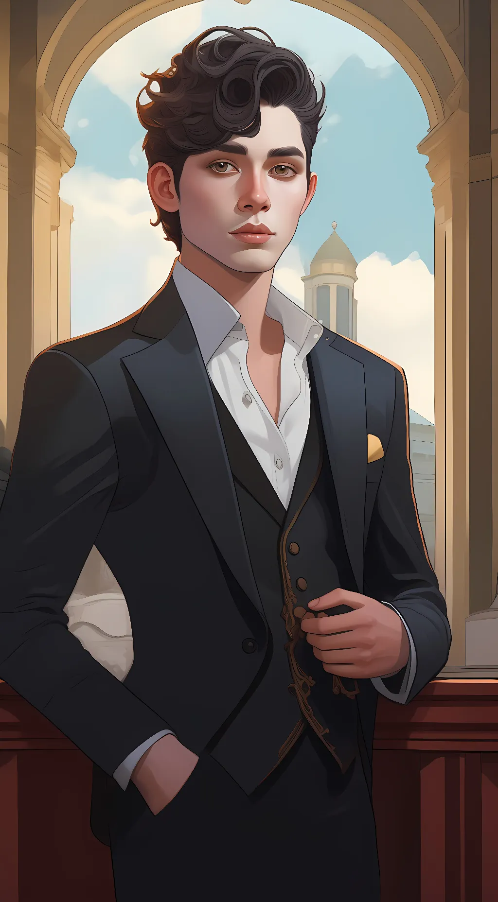 ai character: tayto background