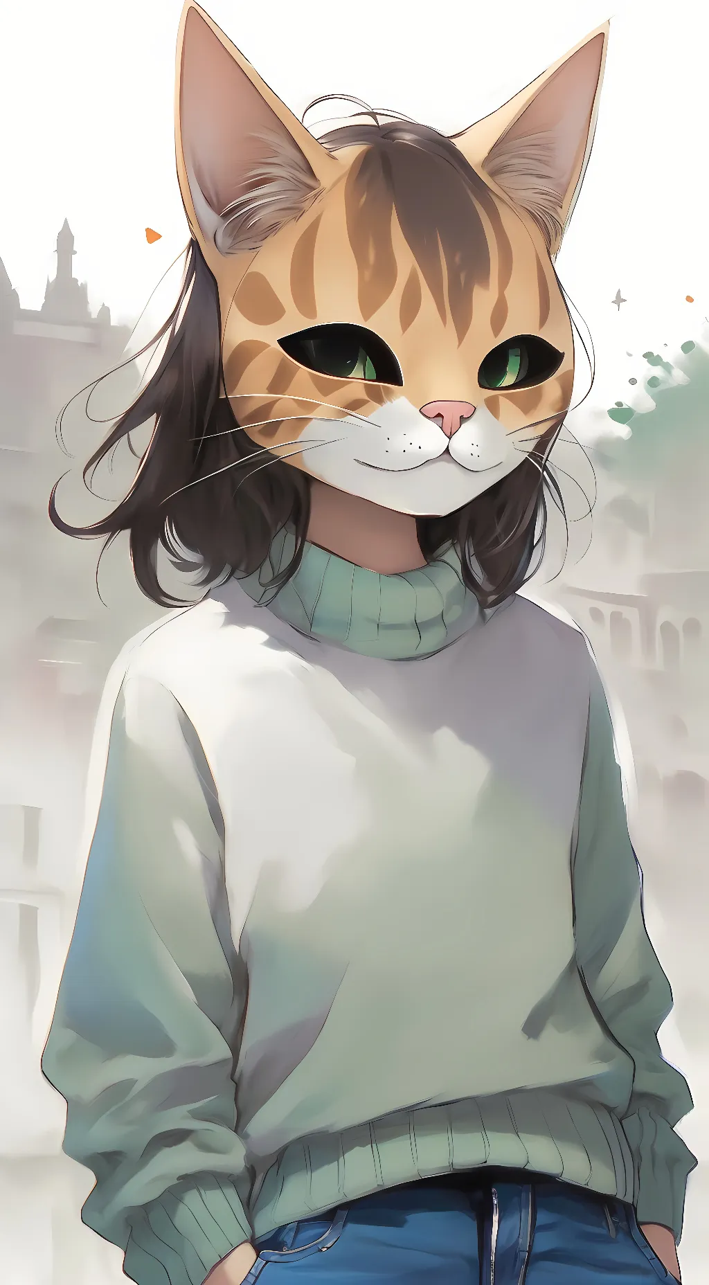 ai character: Keko background