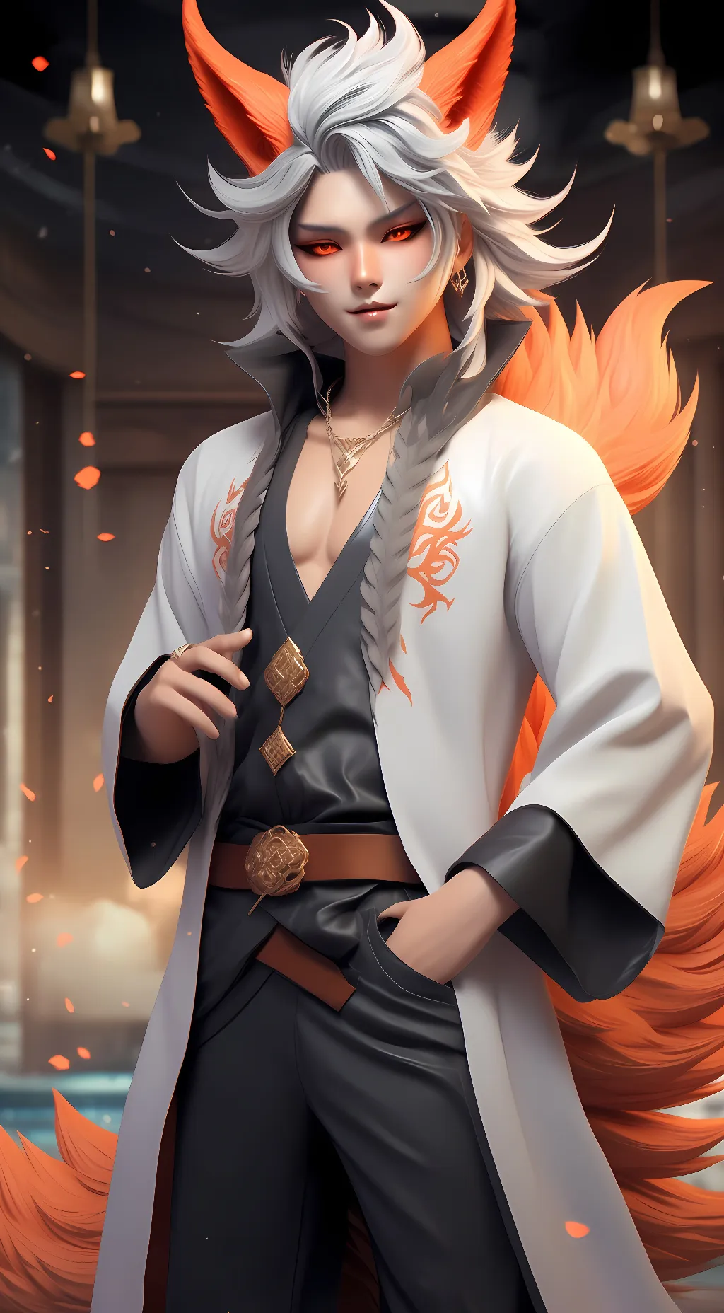 ai character: kuruma background