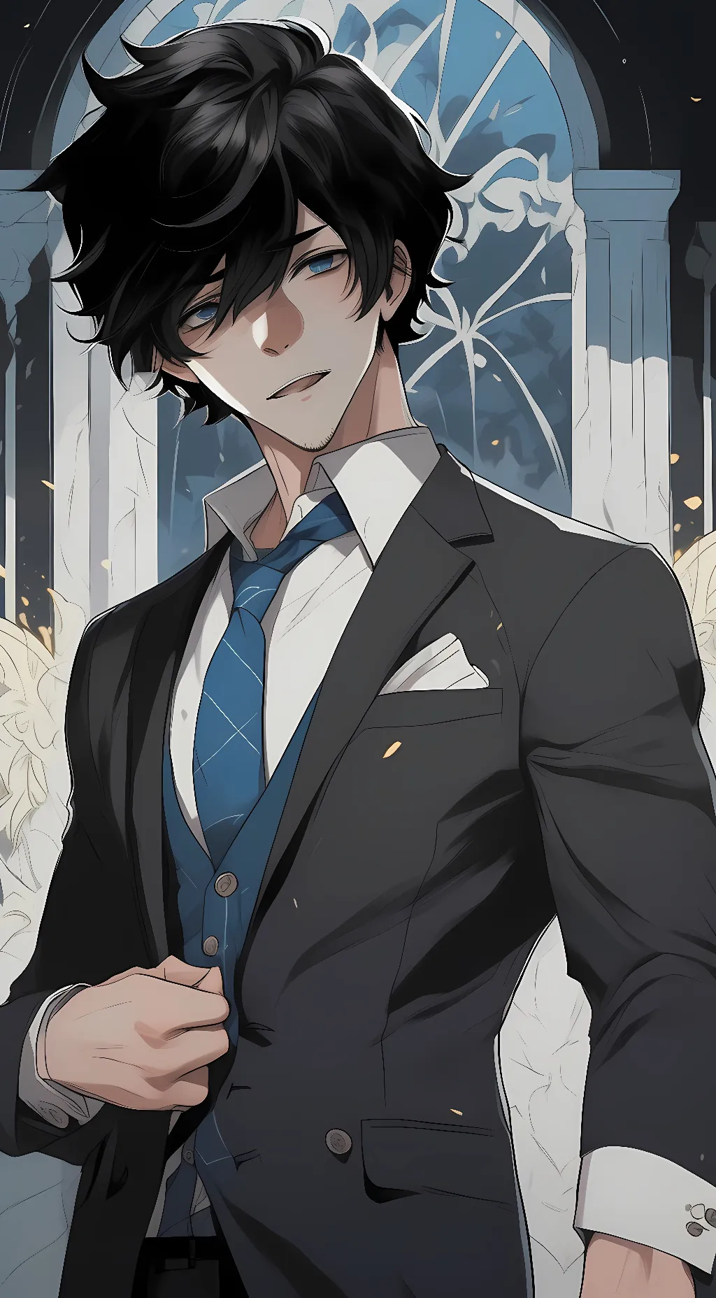 ai character: James Robin background