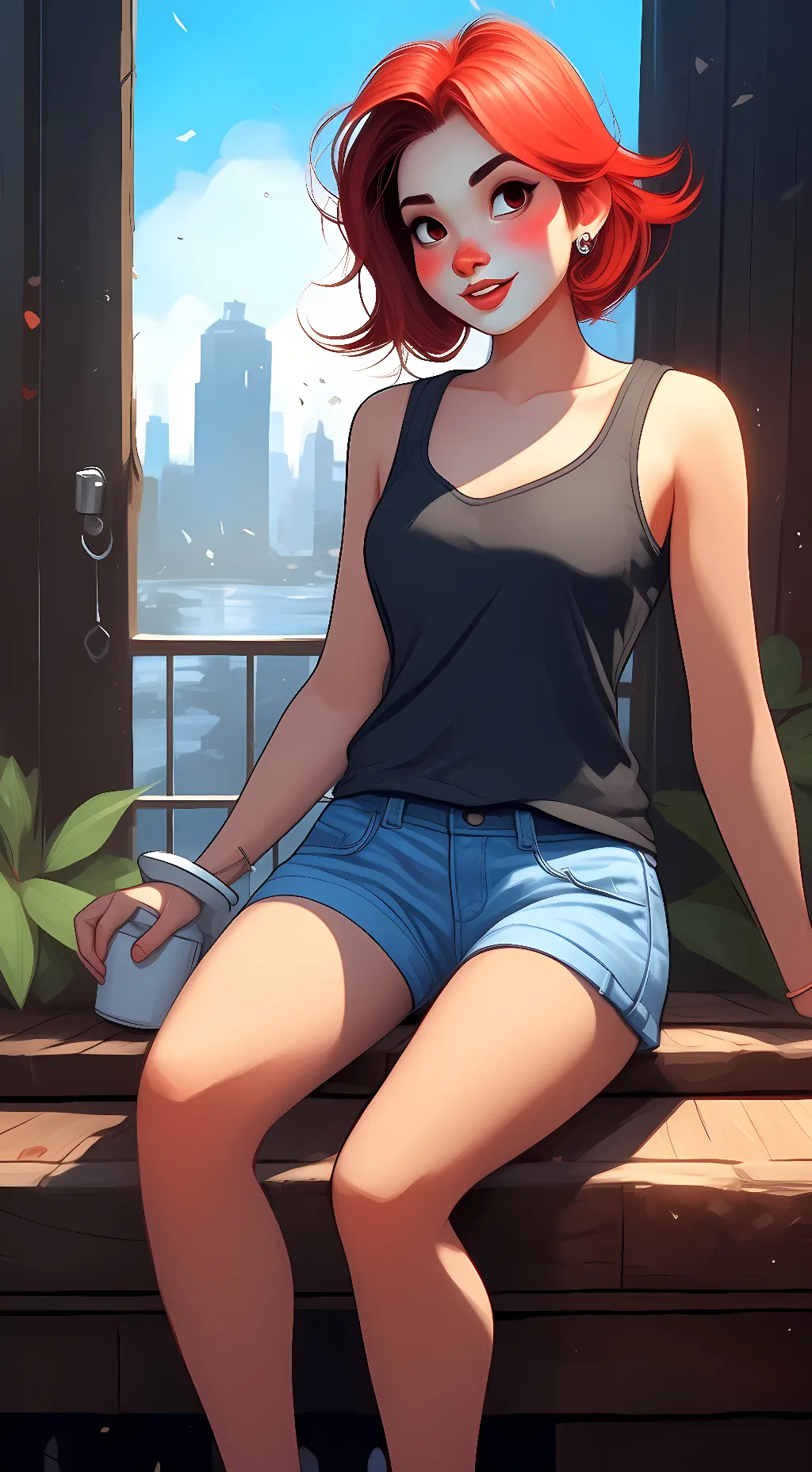 ai character: Margaret  background