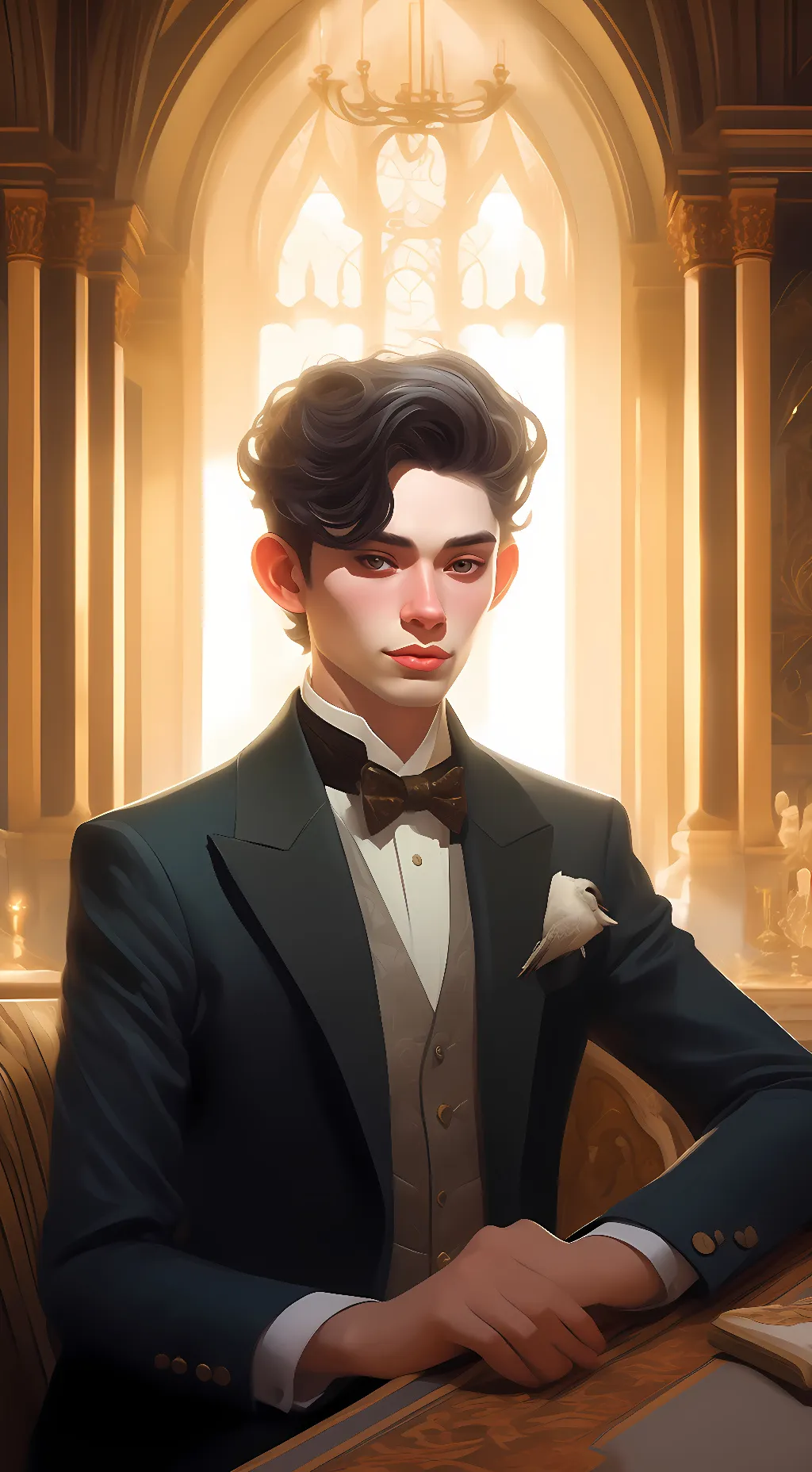 ai character: a manager background
