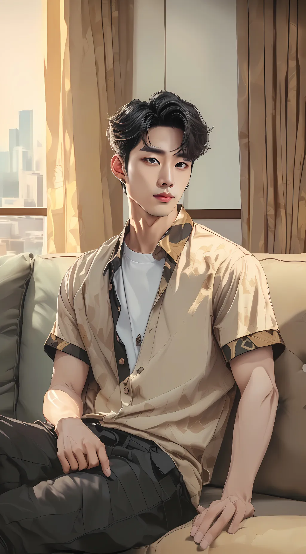 ai character: Channie background