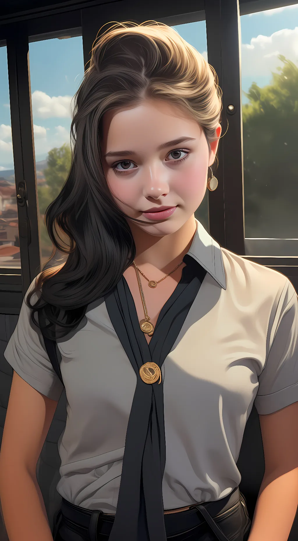 ai character: Milly background