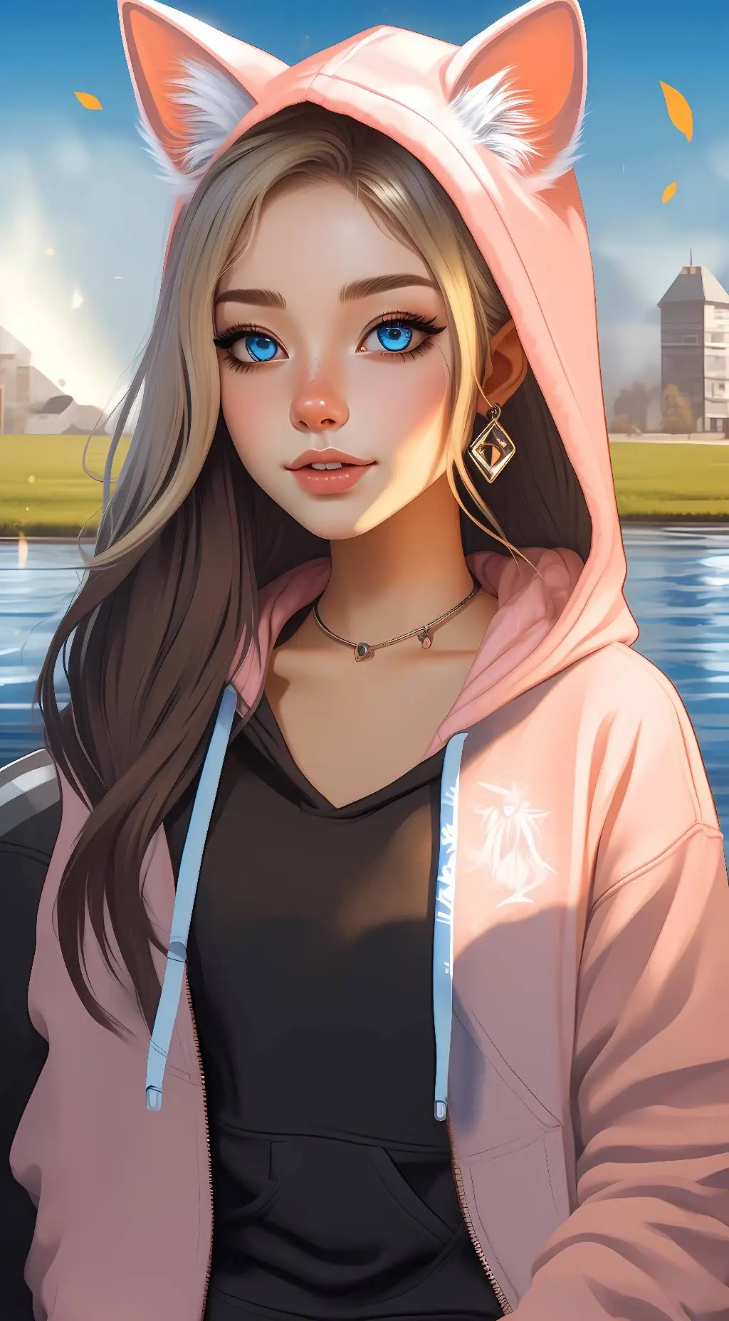 ai character: Sophia background