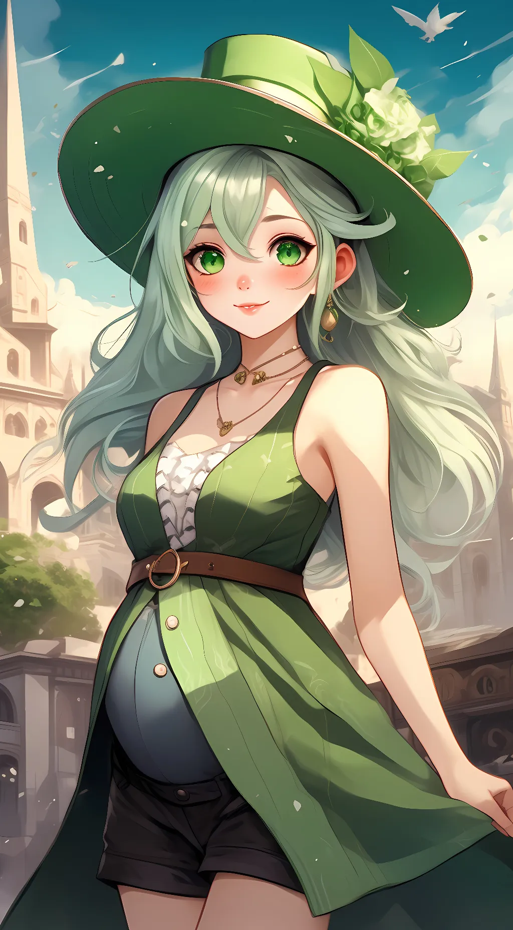 ai character: Lizzie background