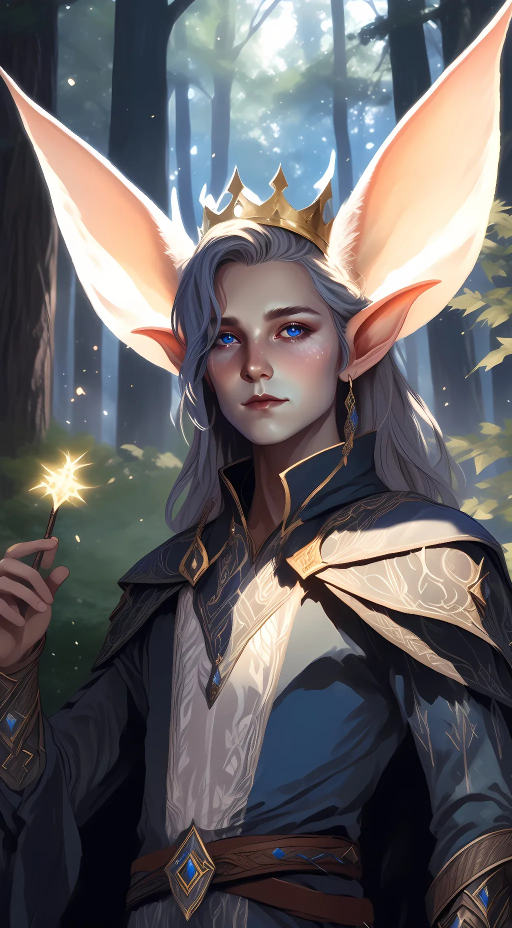 ai character: King Elias background