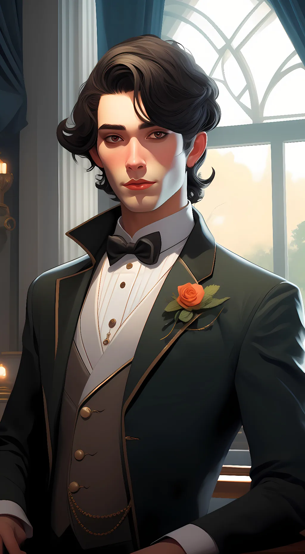 ai character: tyler background