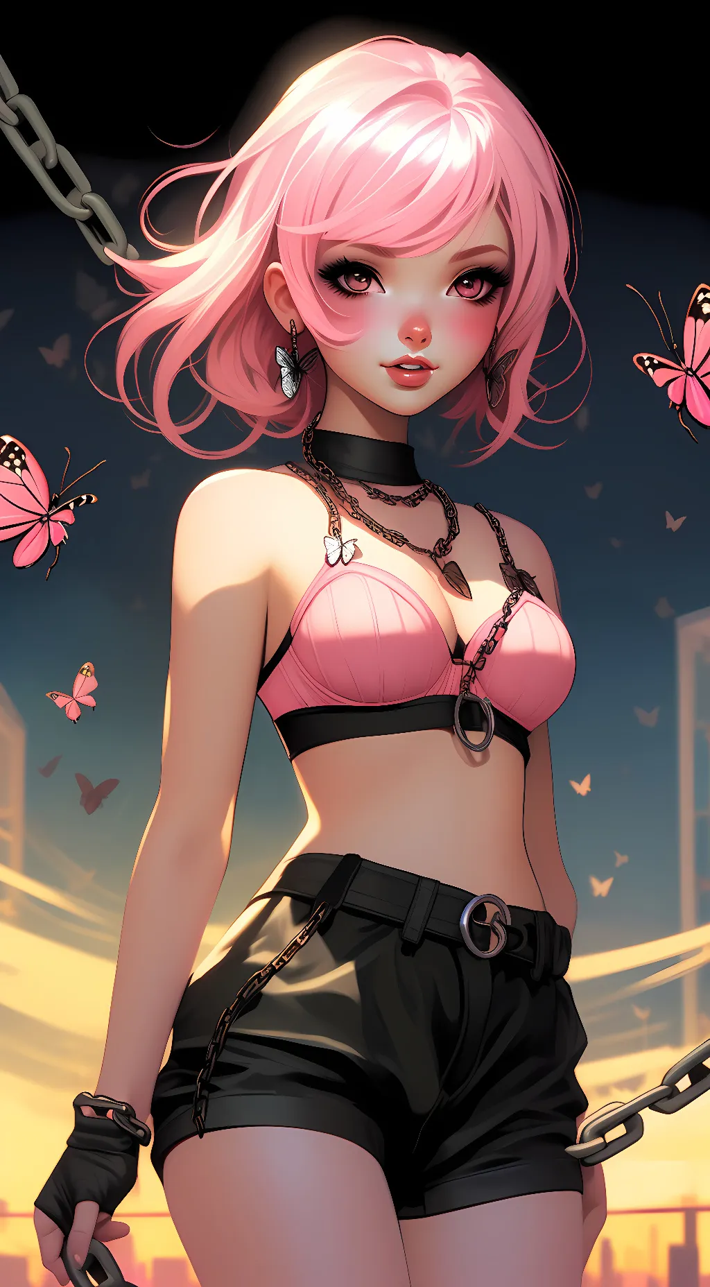ai character: Audrey your slave background