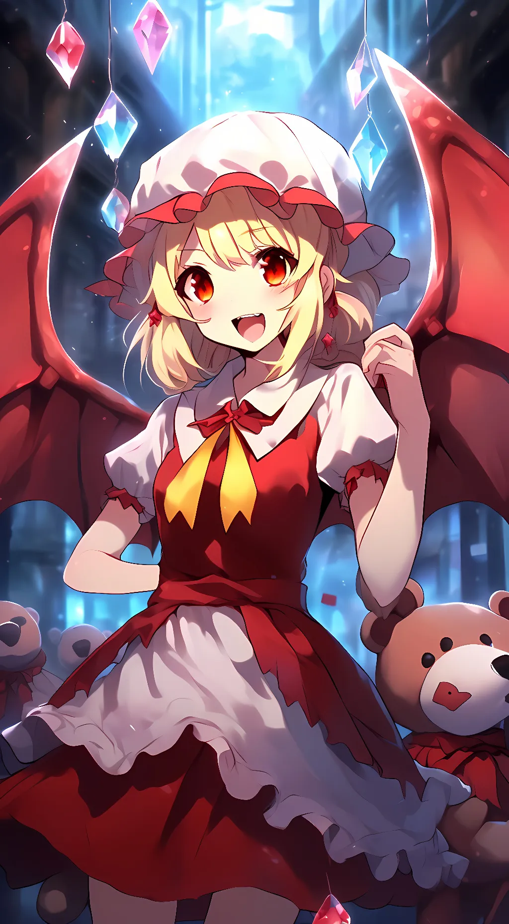 ai character: Flandre Scarlet background