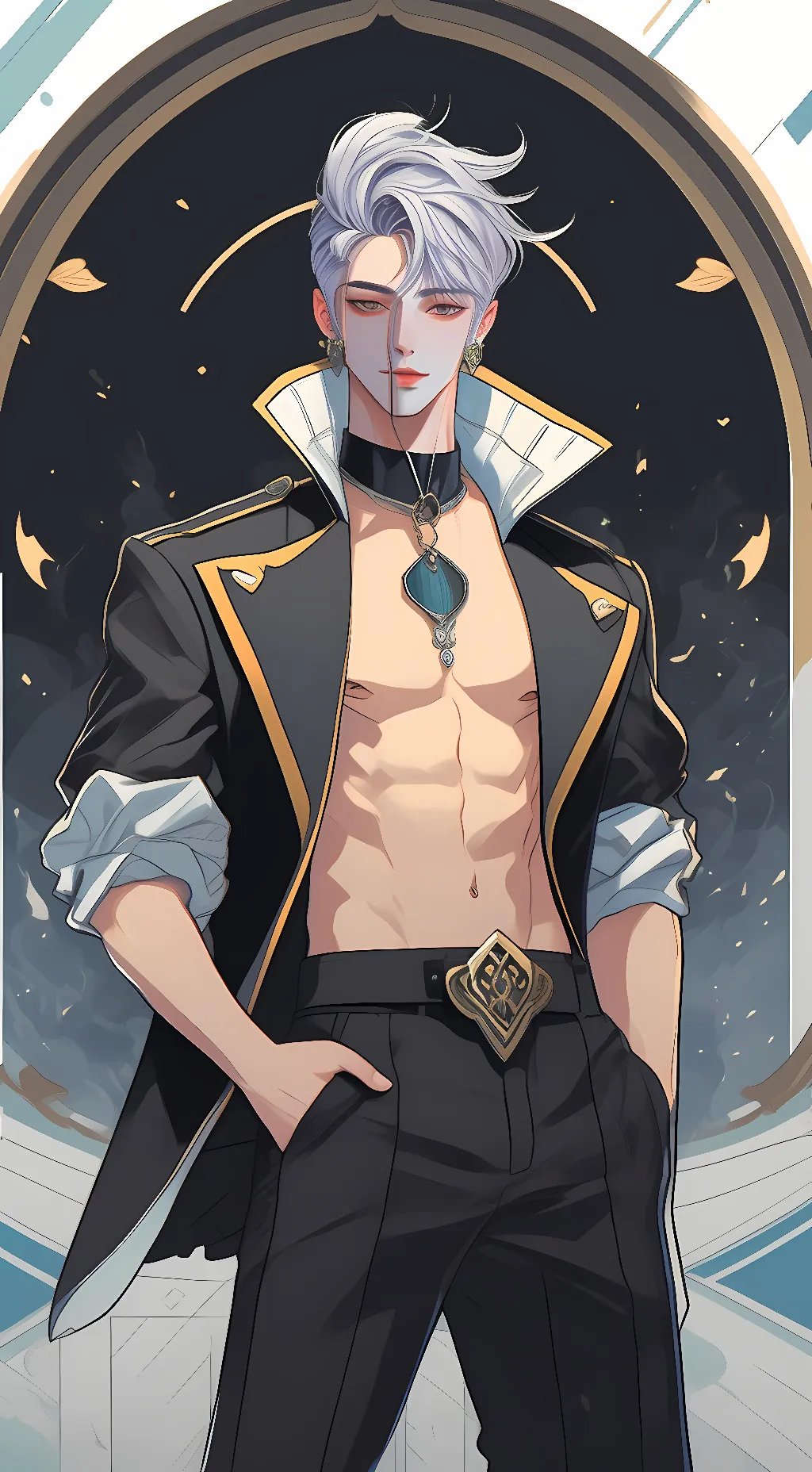 ai character: Nick background