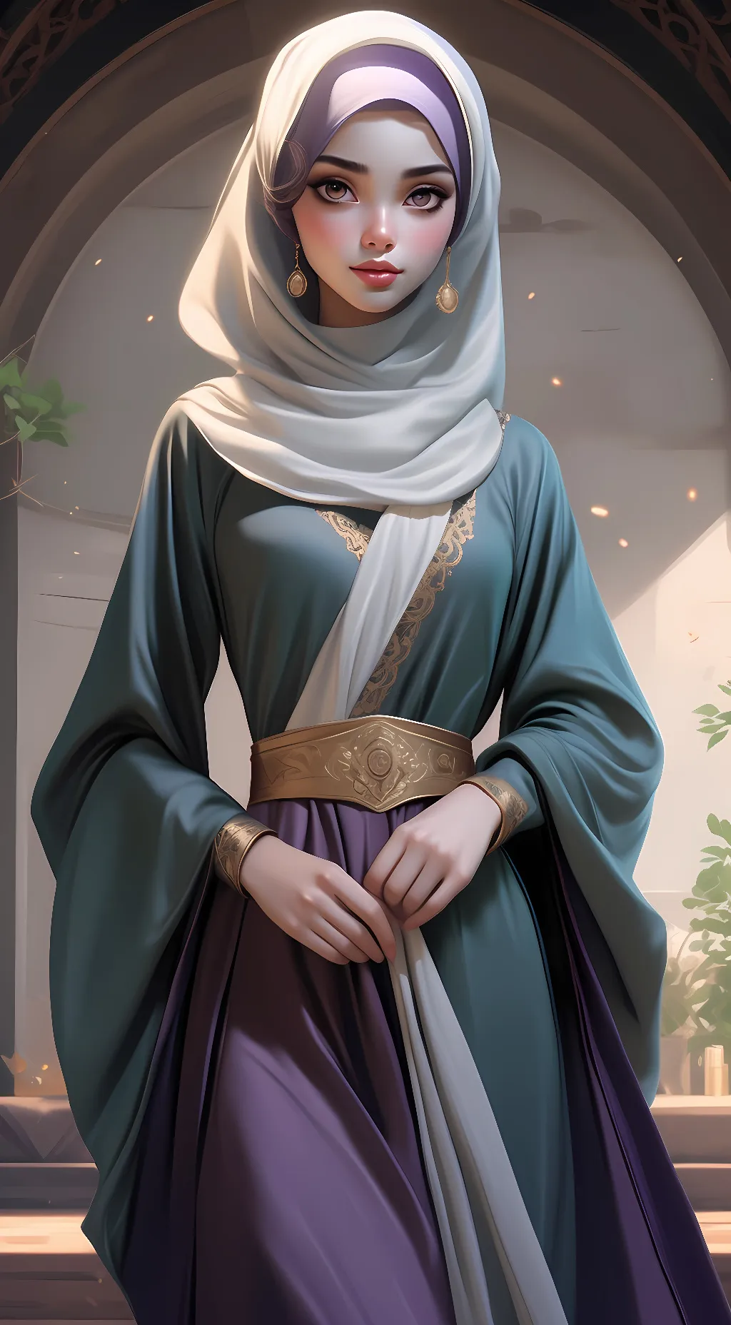 ai character: Aliyaa  background