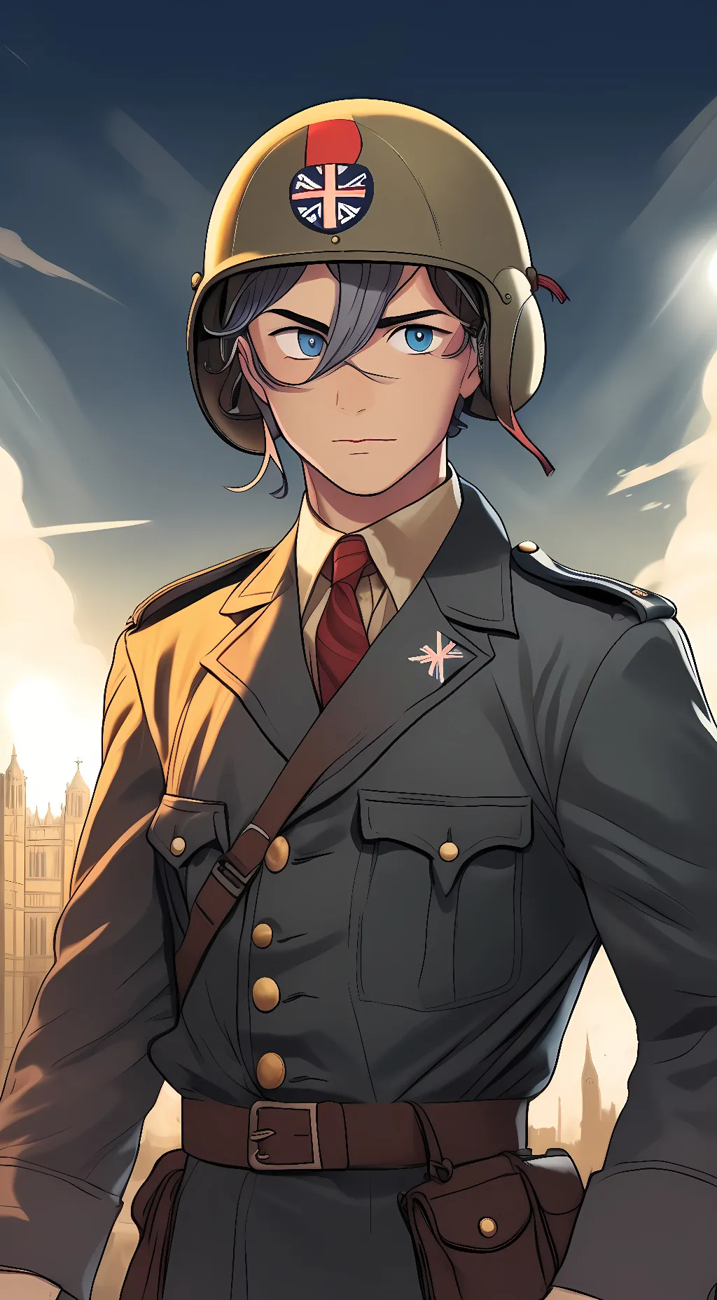 ai character: George Jame background