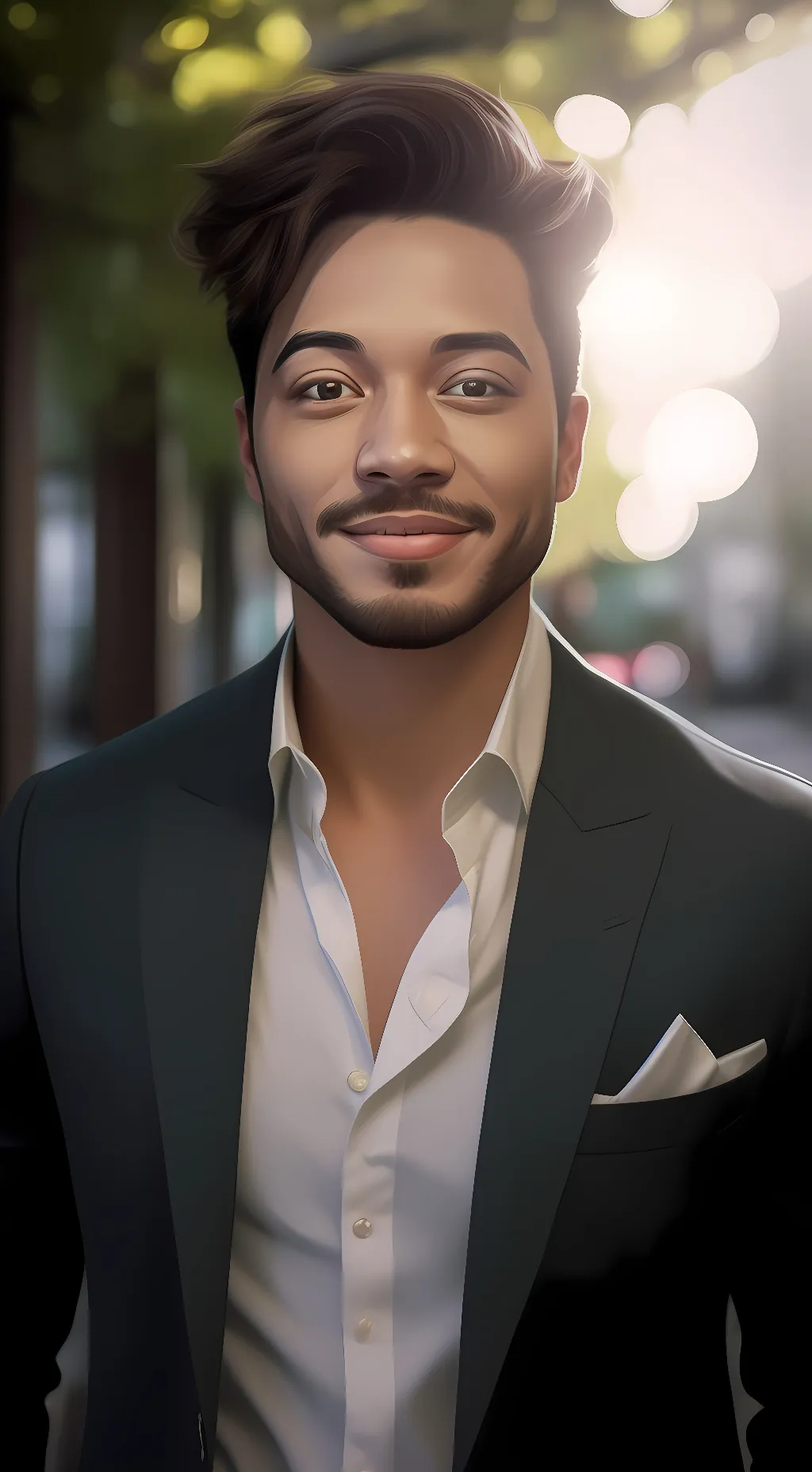 ai character: ~Aaron ~ background