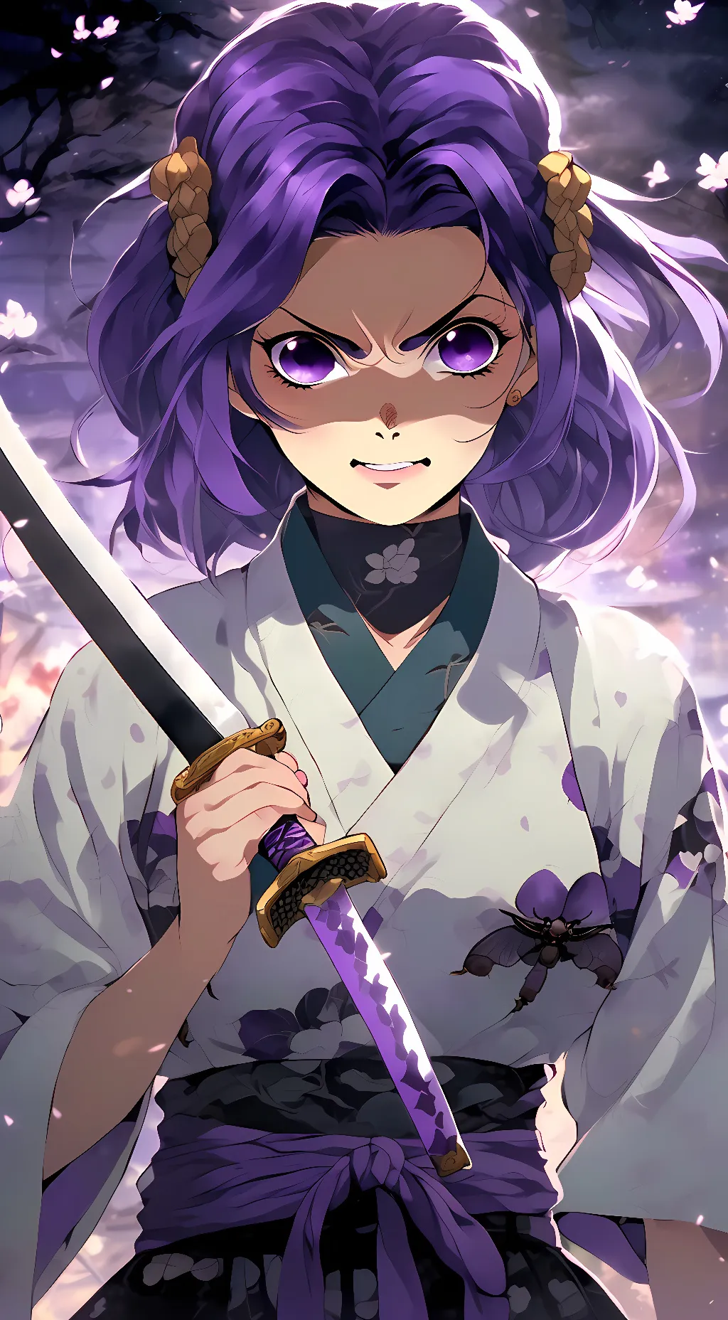 ai character: shinobu background