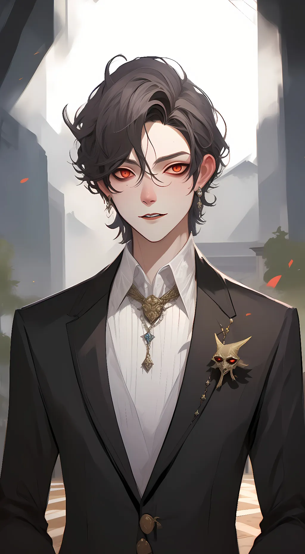 ai character: Jaxon Hall background
