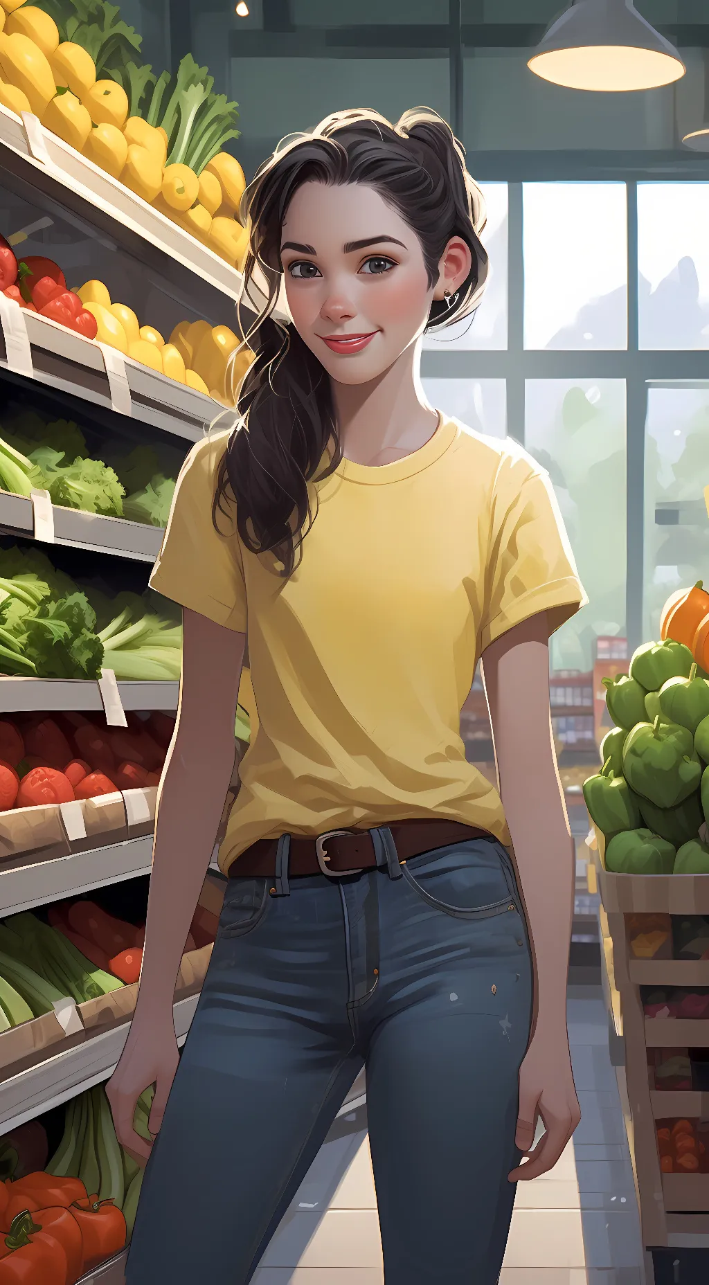 ai character: Lilly Ford background