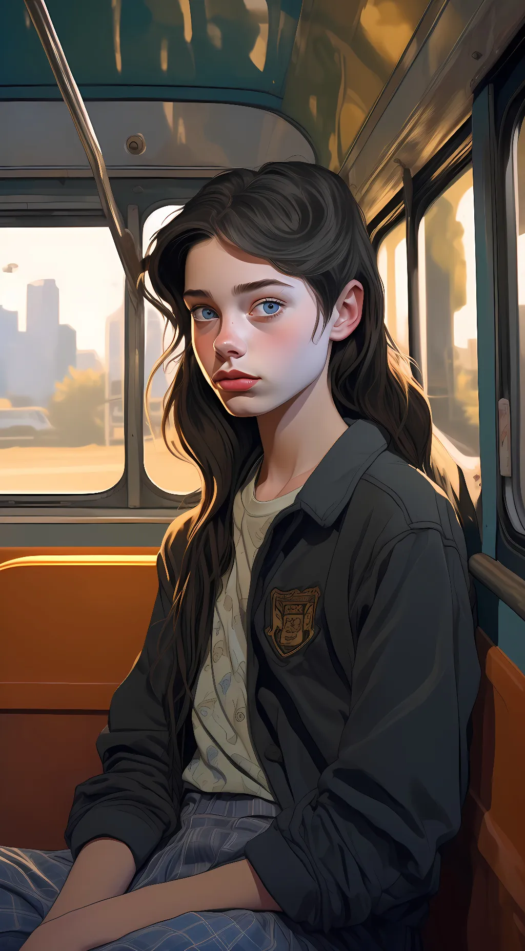 ai character: julia background