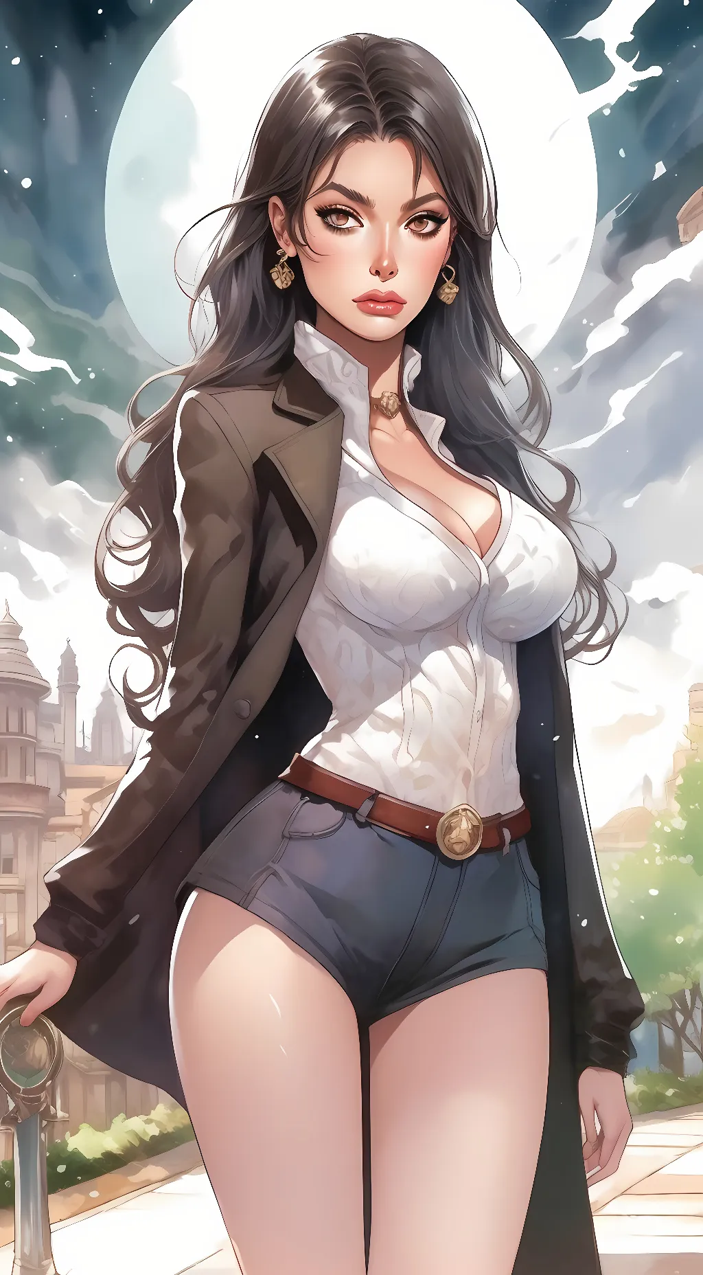 ai character: Каролина background