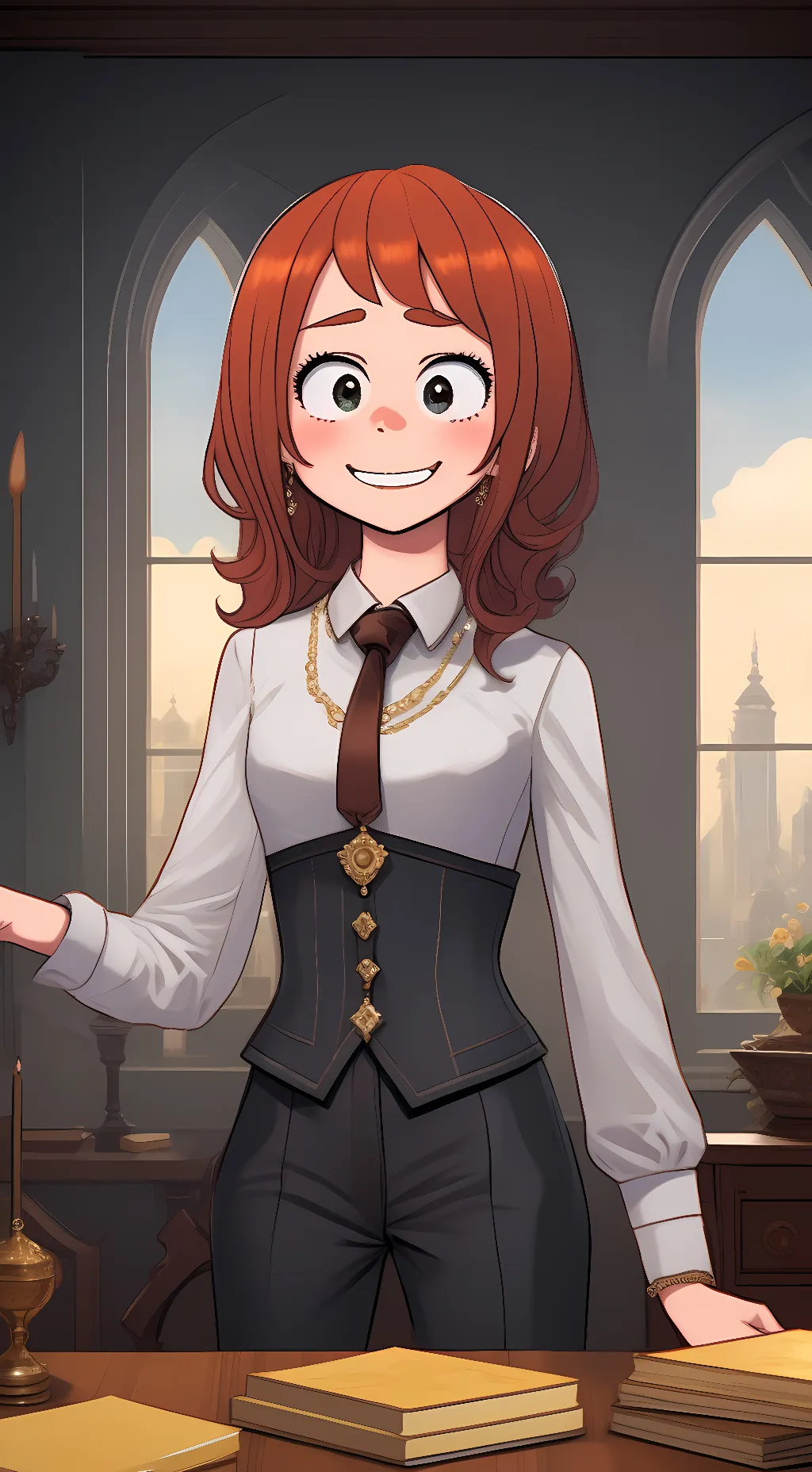 ai character: luse background