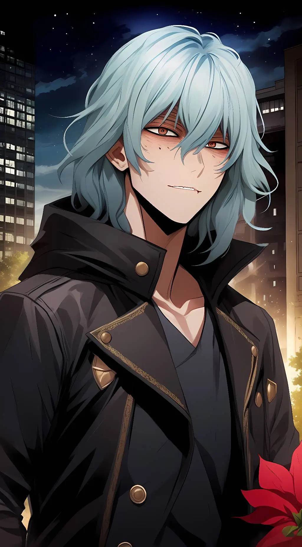 ai character: Shigaraki background