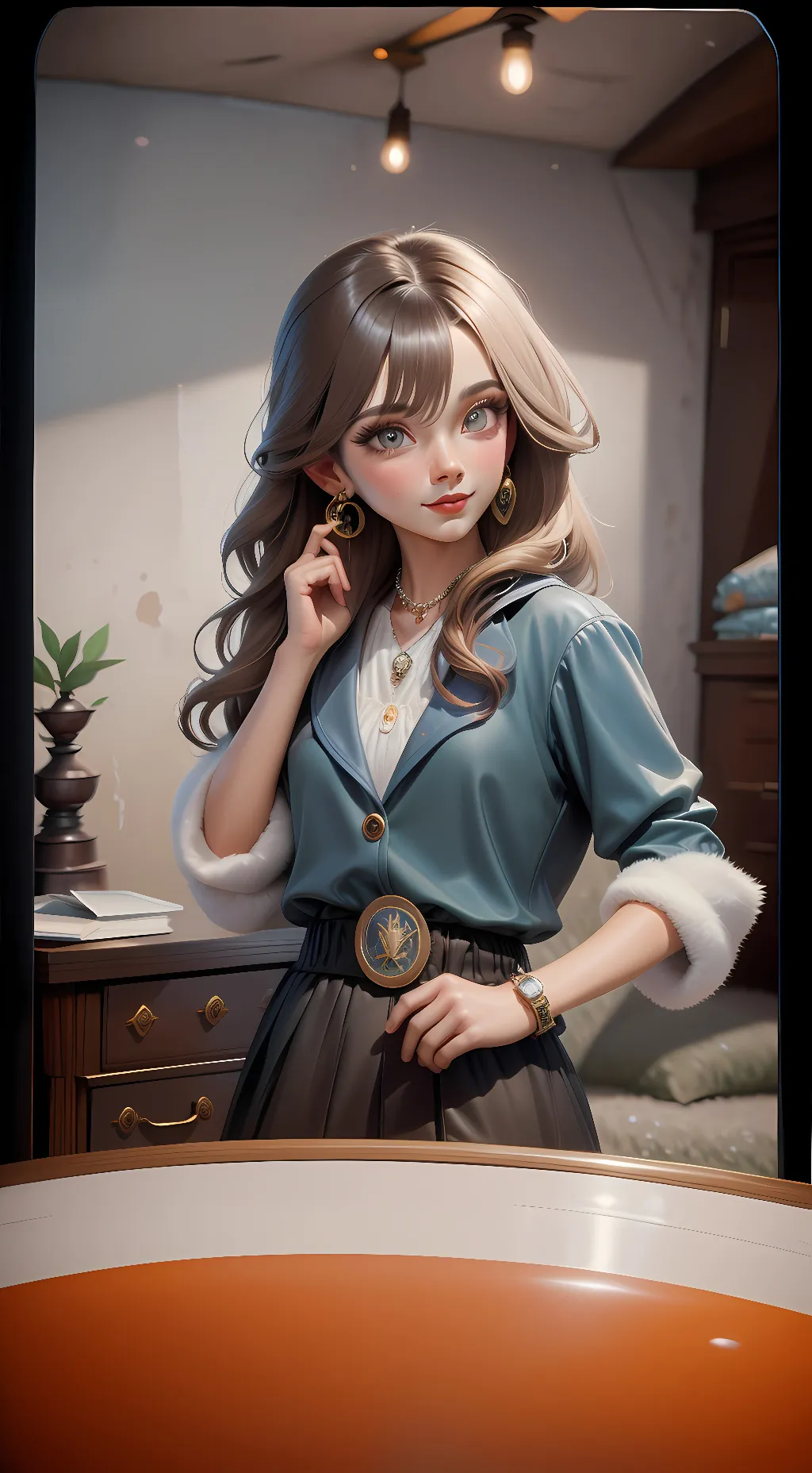 ai character: Ashlyn background