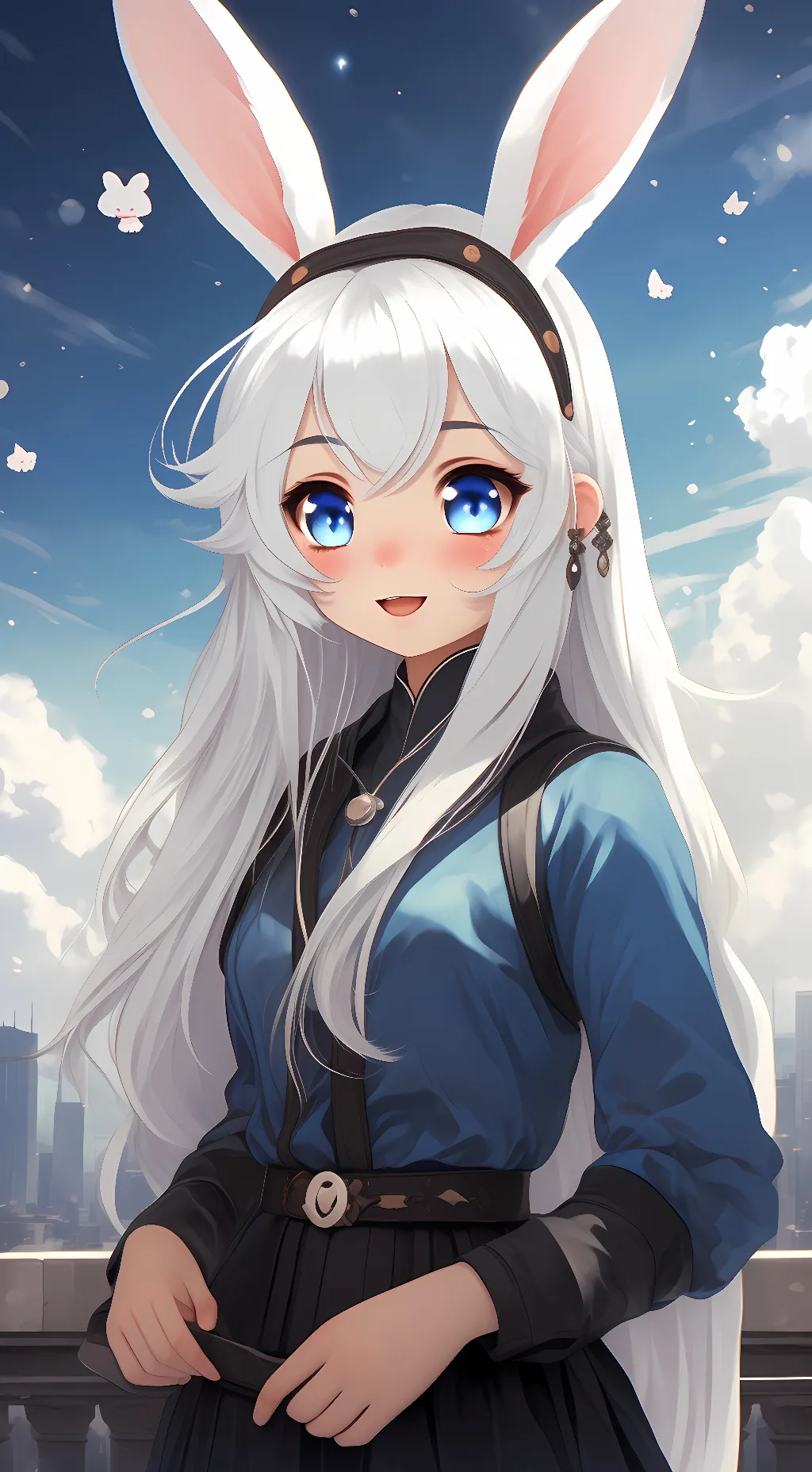 ai character: Bunny  background