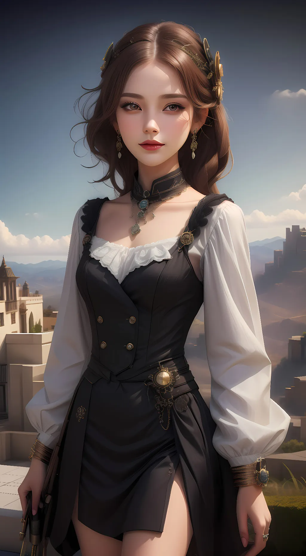 ai character: Sophia Sinclair background
