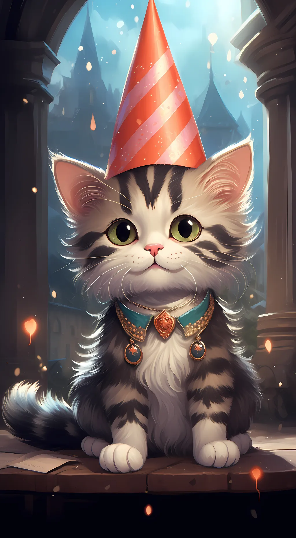 ai character: Kitty background