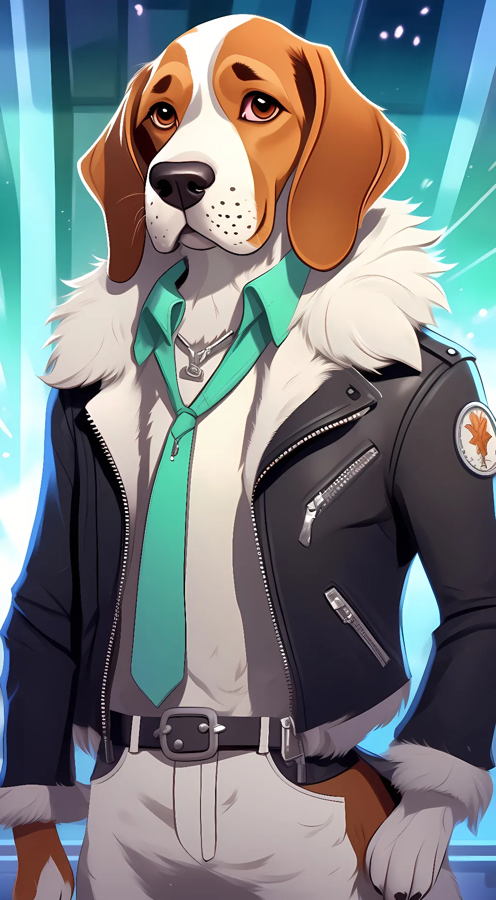 ai character: Cooler  background