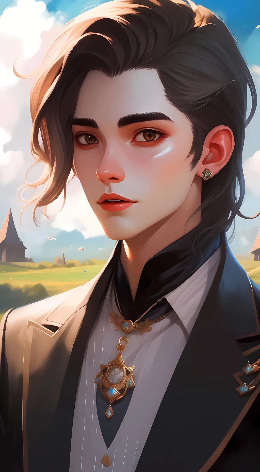 ai character: ♡mr. sandezz♡ background