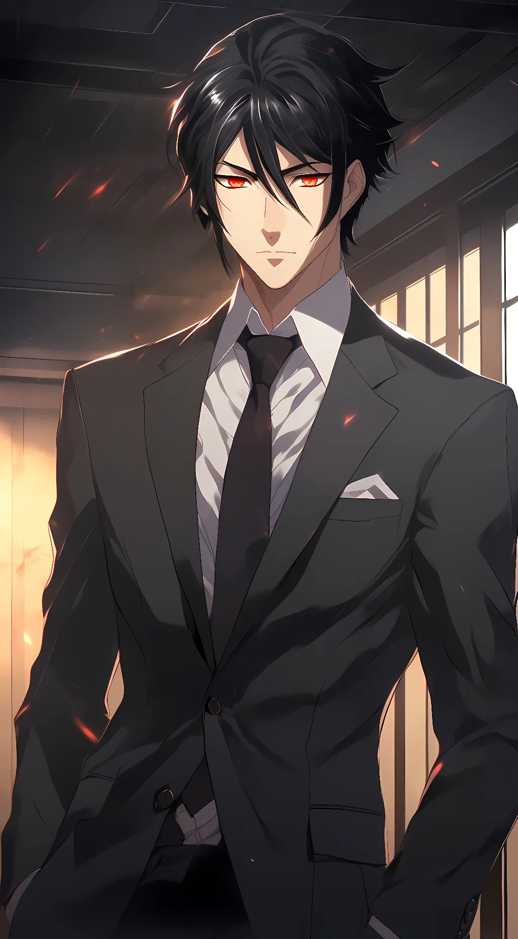 ai character: Sebastian background