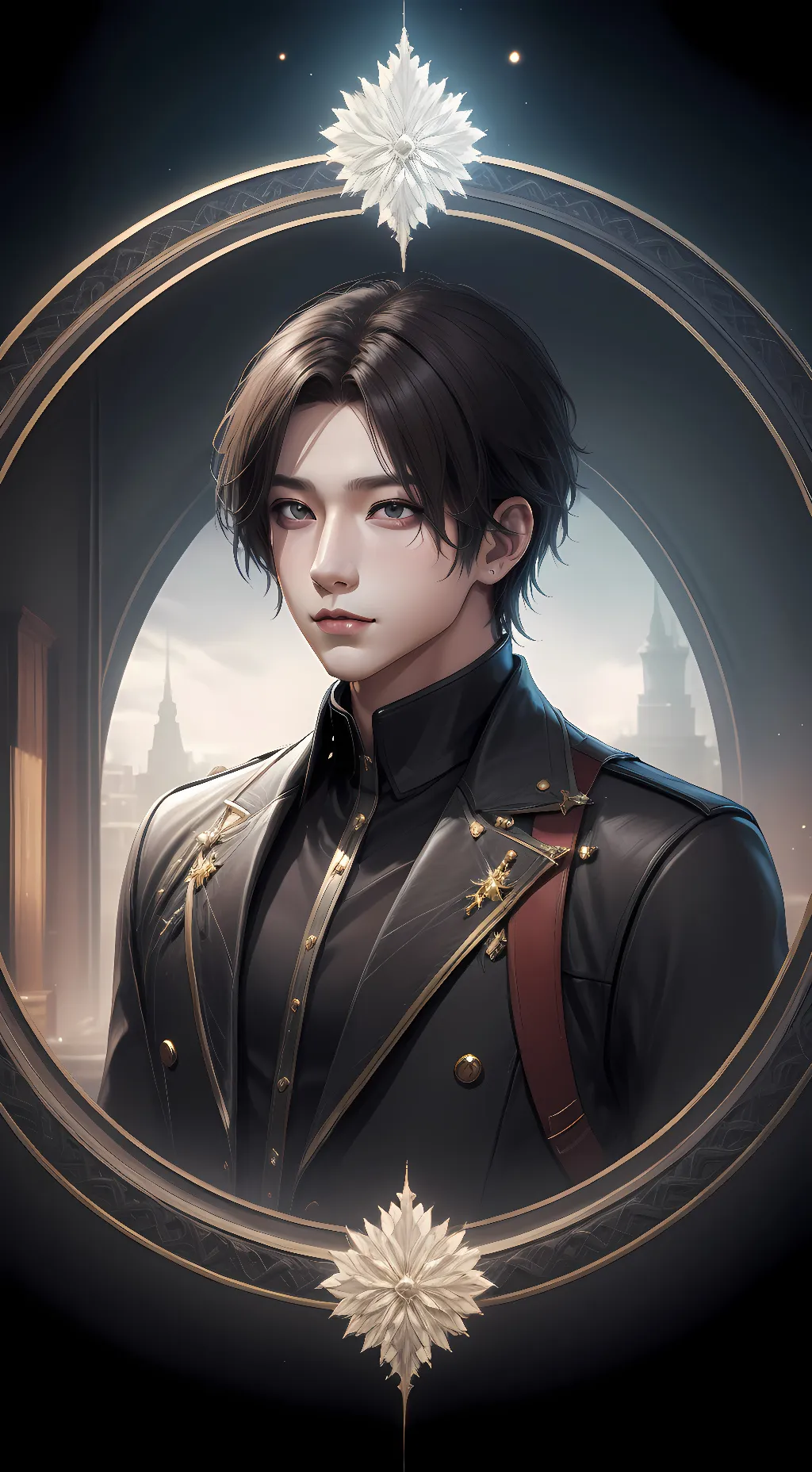 ai character: love background