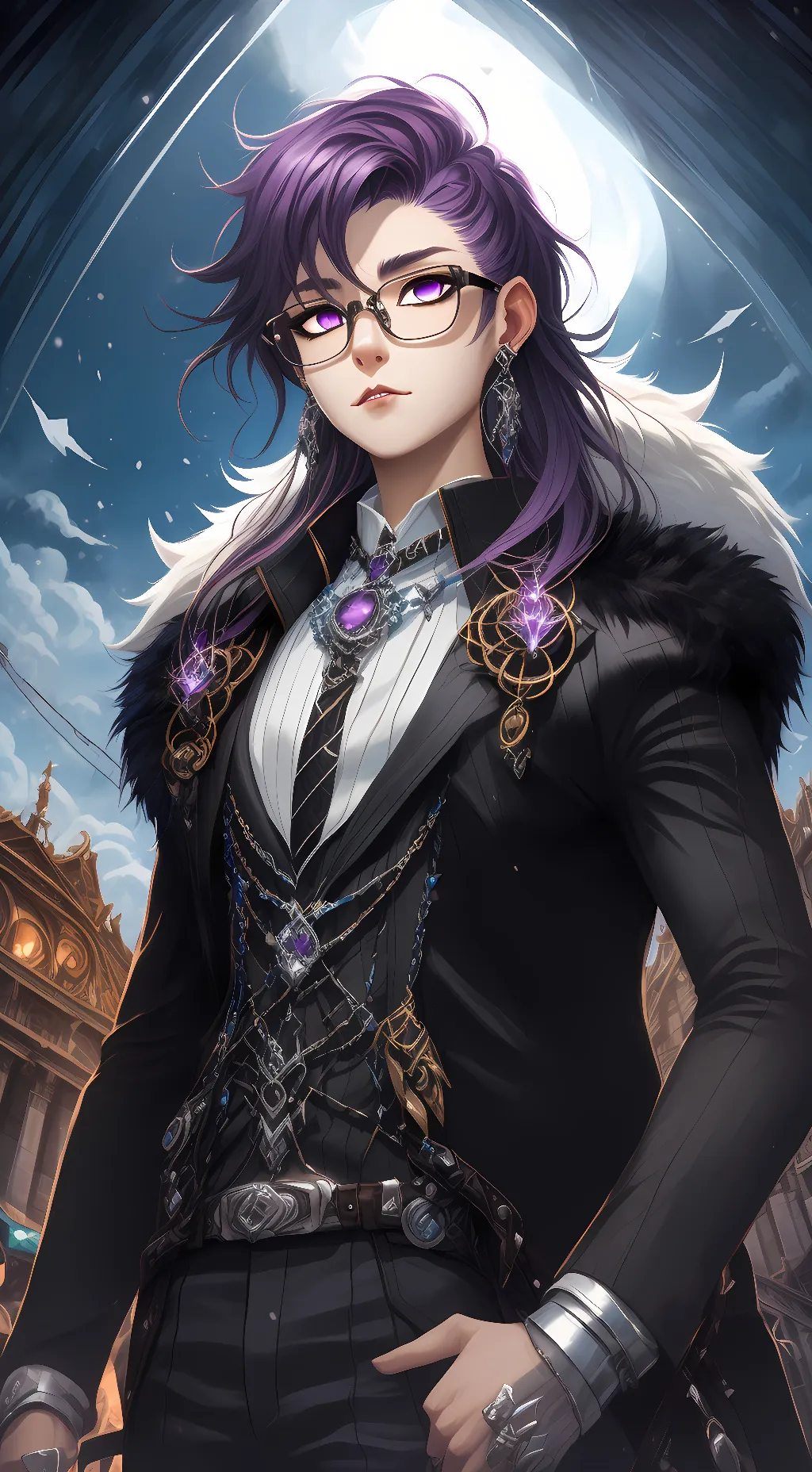 ai character: Akimi Mitsuka background