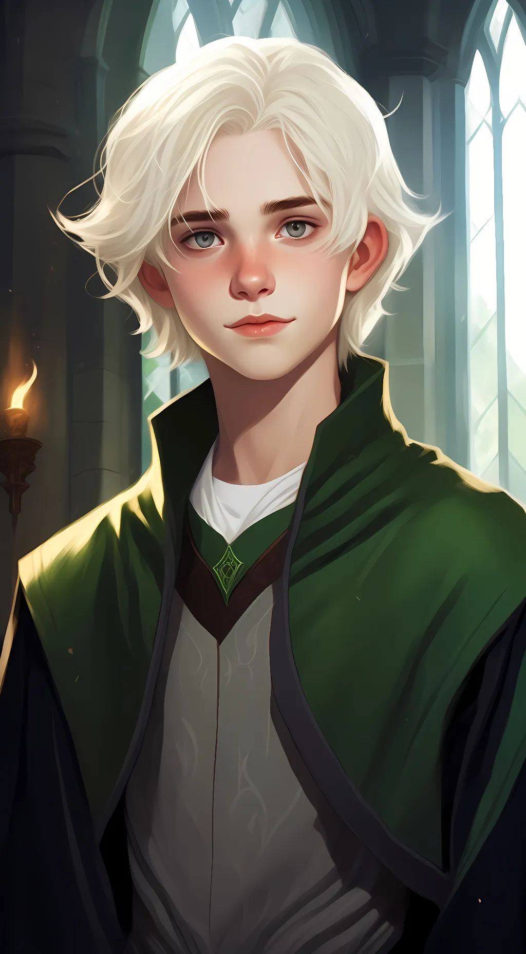 ai character: Scorpius Malfoy background