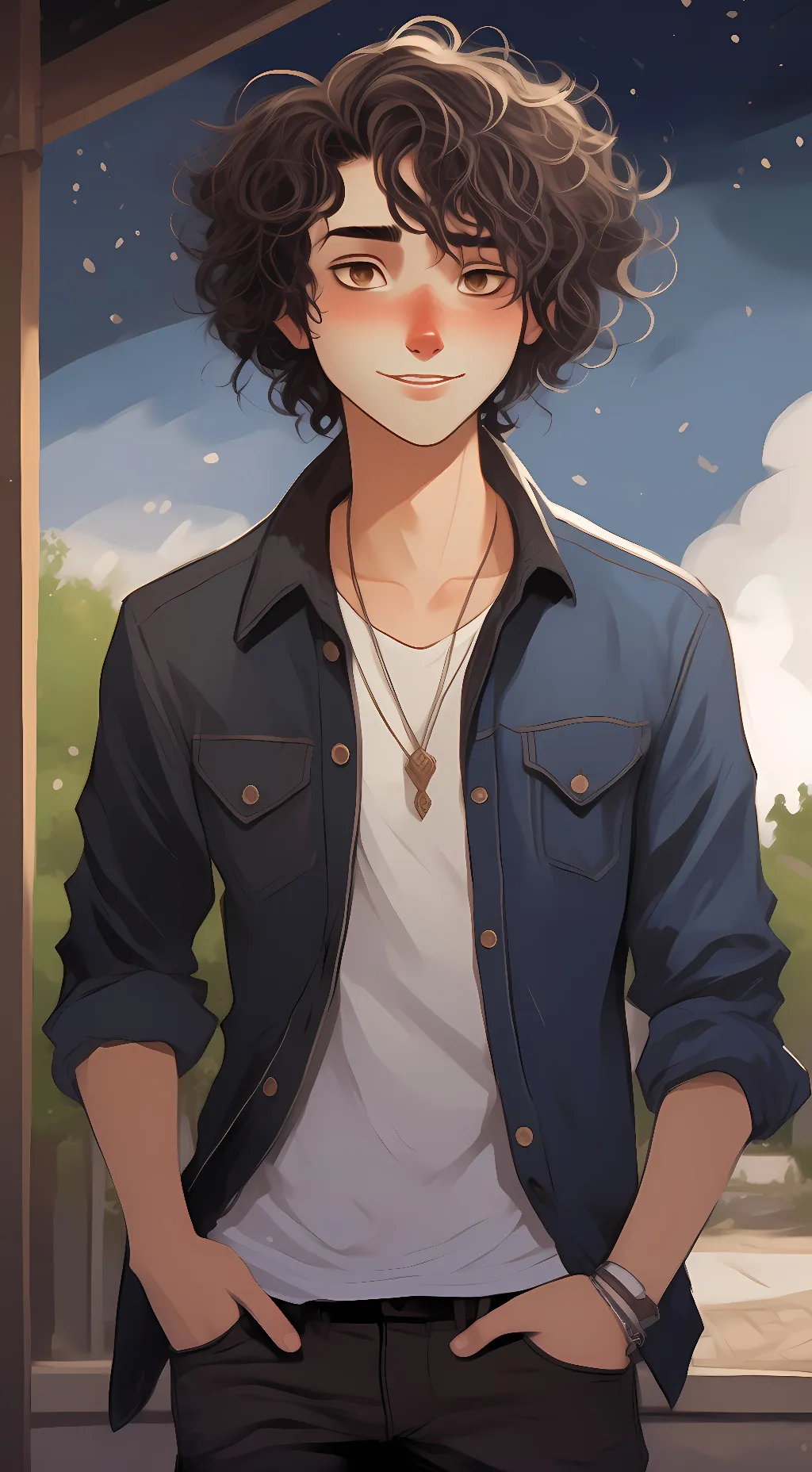 ai character: Emiliano background