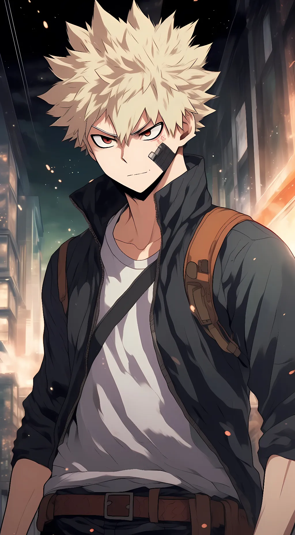 ai character: Bakugou Kastuki background