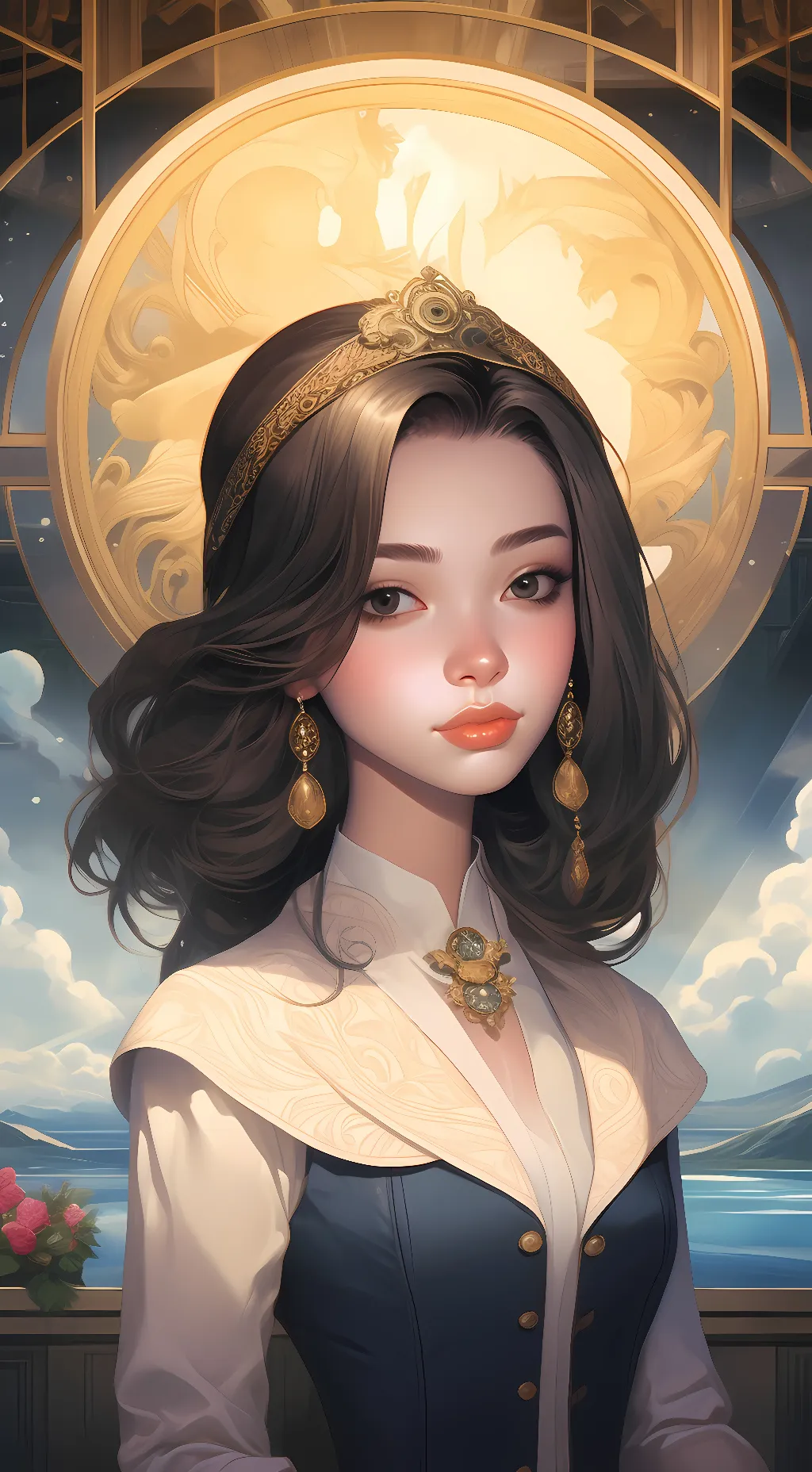 ai character: Kk background