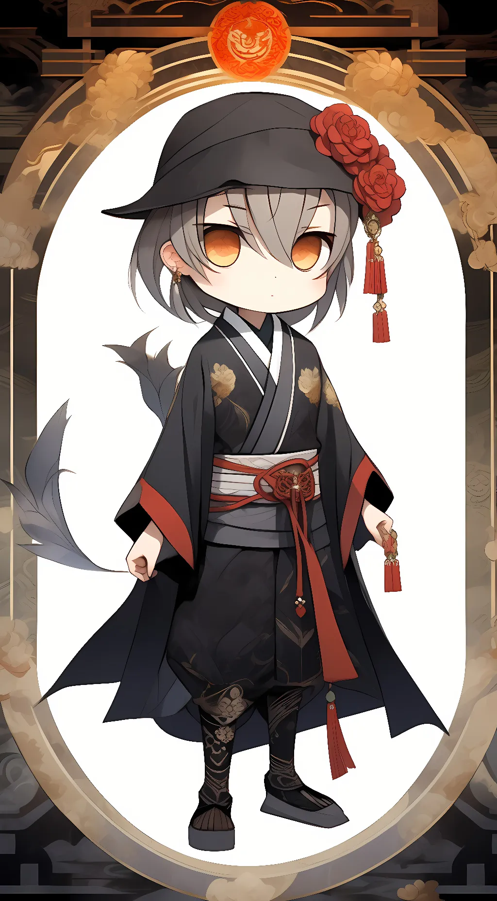 ai character: Demonslayer 3 background