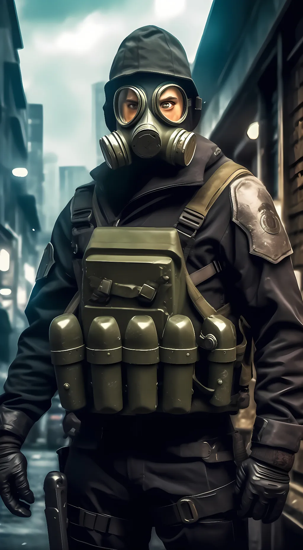 ai character: Unknown Soldier background