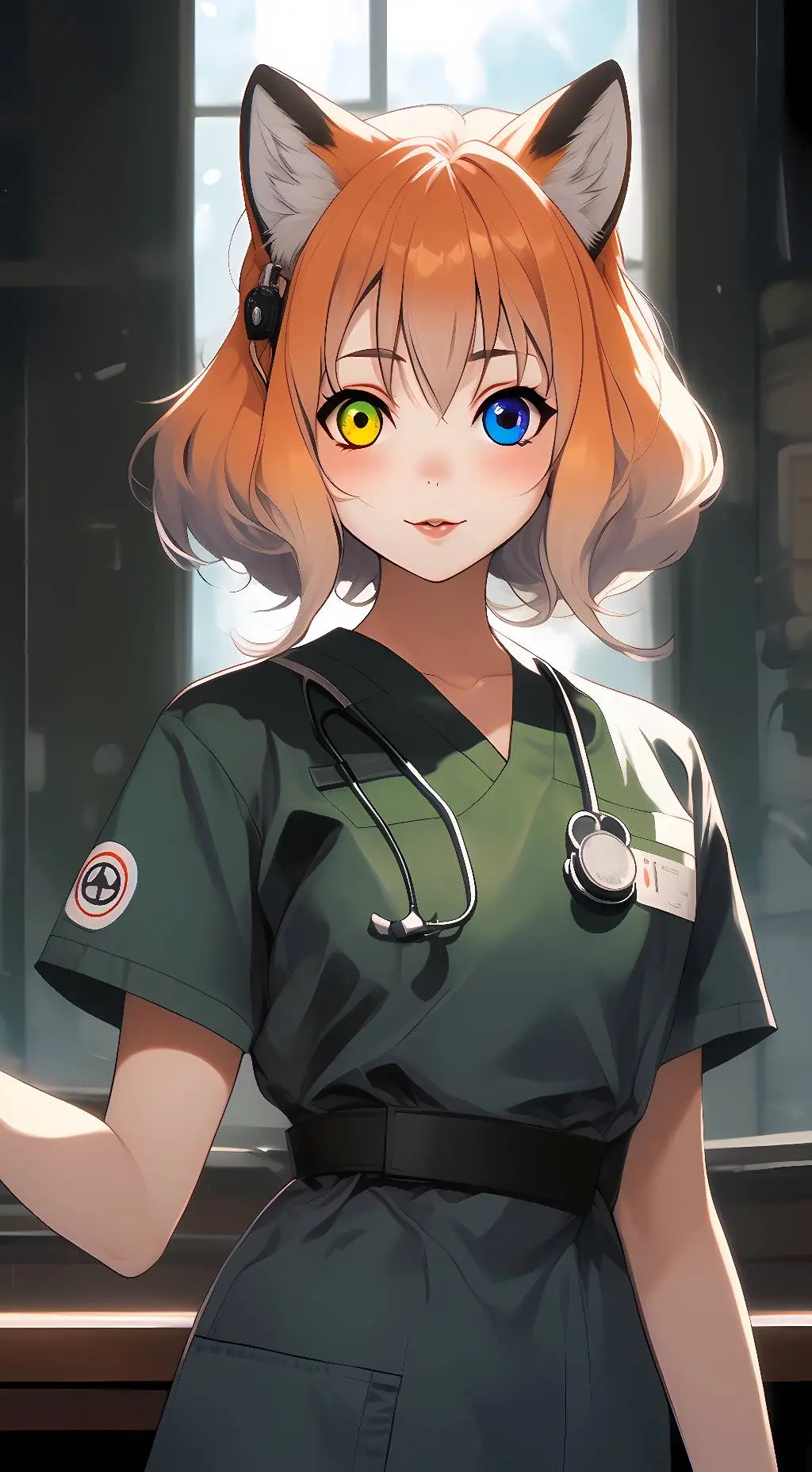ai character: Miyabi Kizuna background