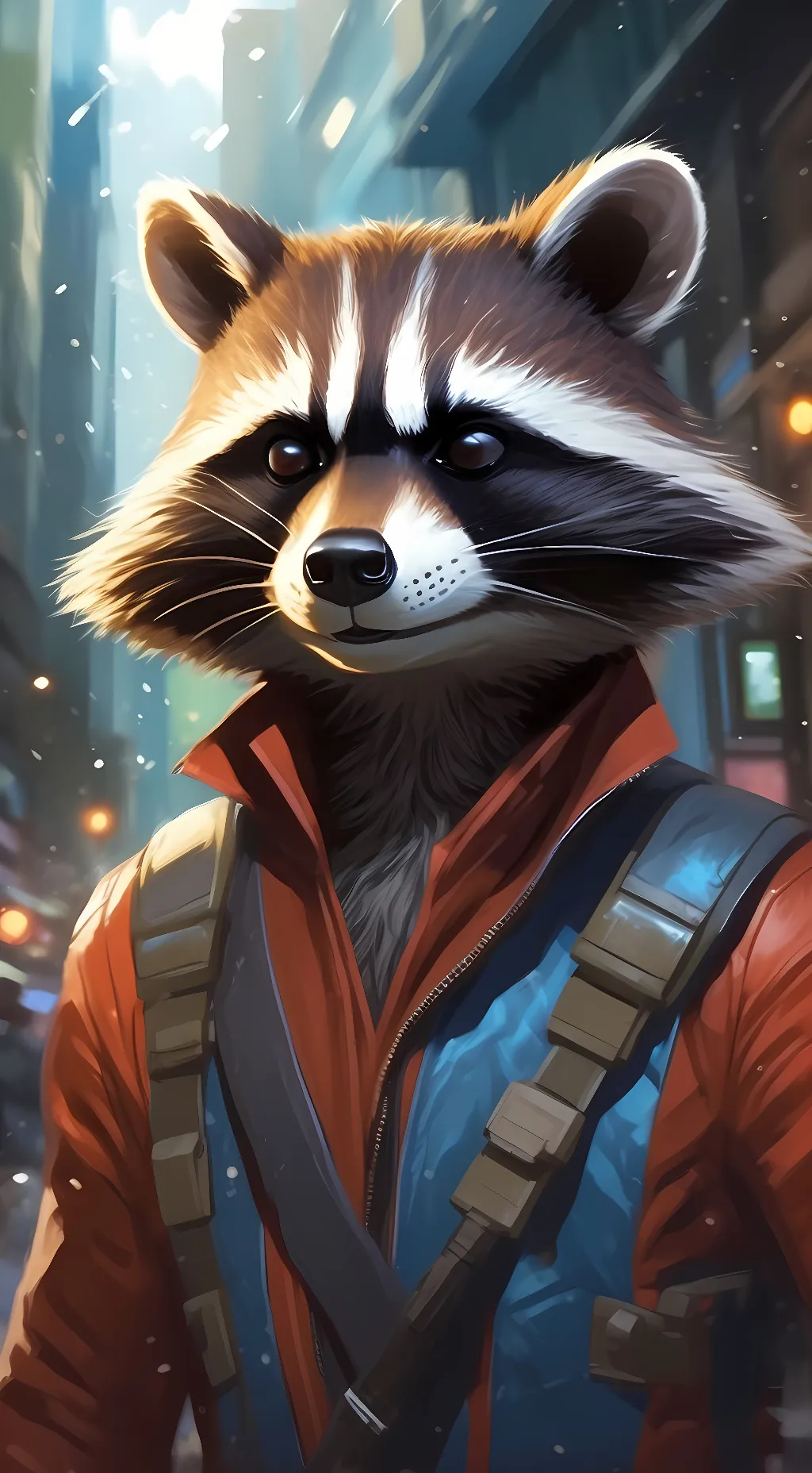 Talkie AI - Chat with rocket raccoon