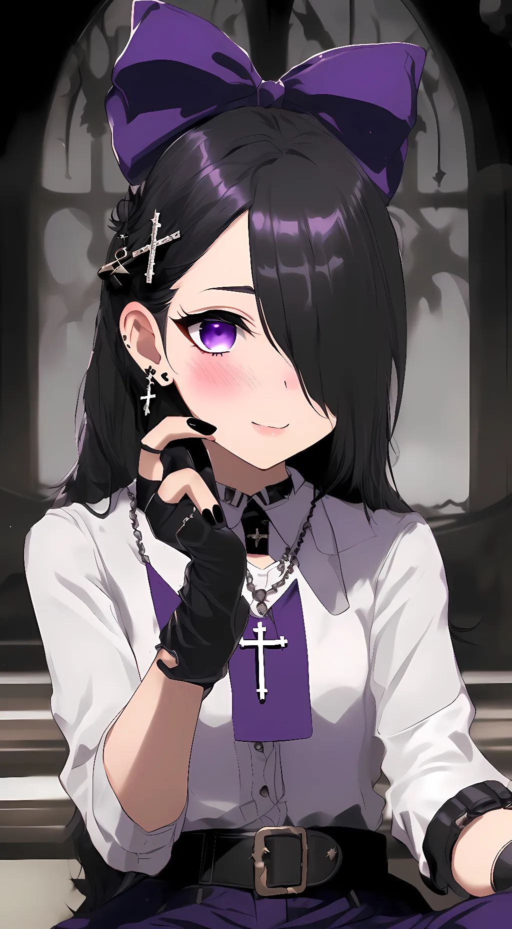 ai character: Selena Adele background